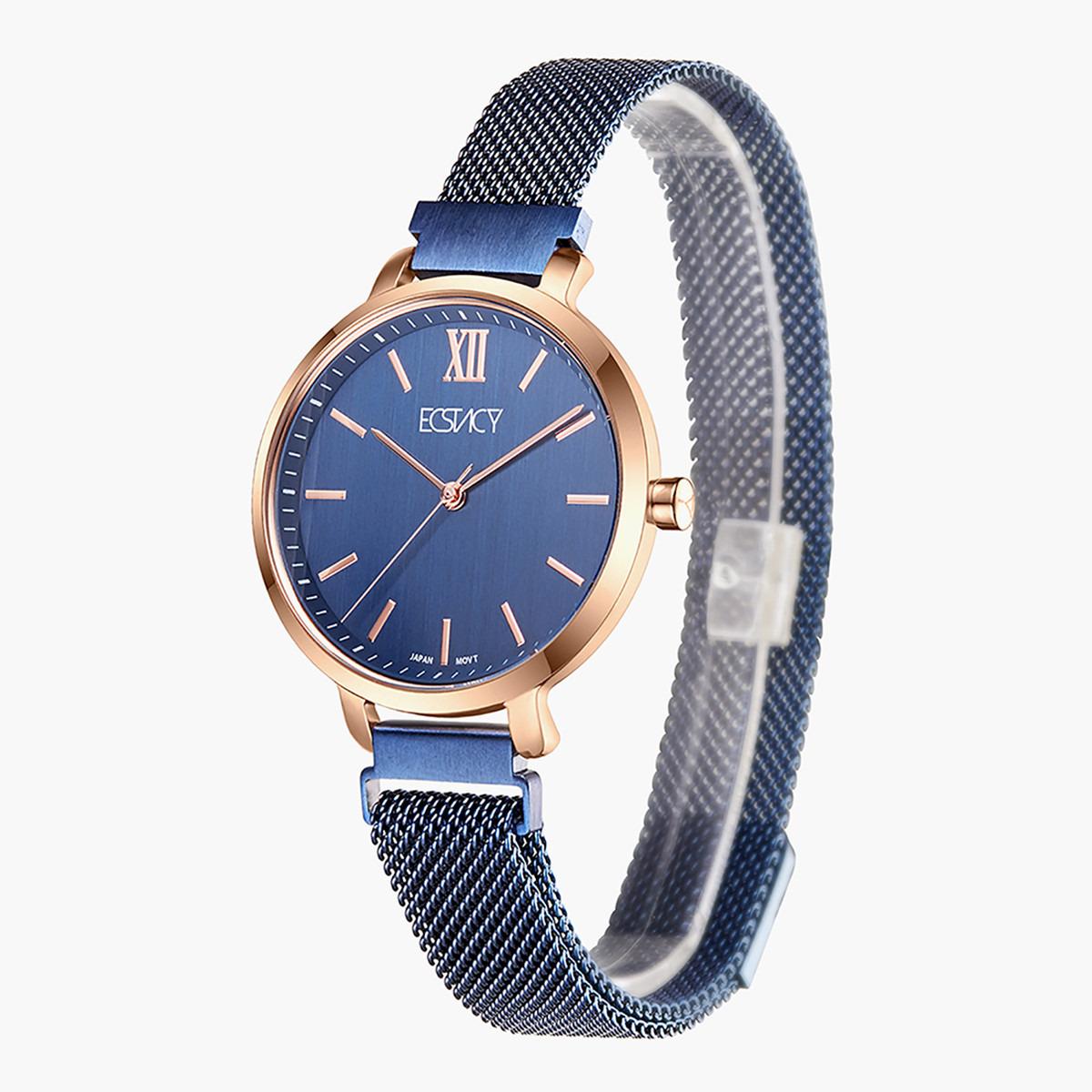 E8518-KMNN- راقب حزام شبكة تناظرية أزرق للنساء اكستازي-women-watchesandjewellery-watches-image-2