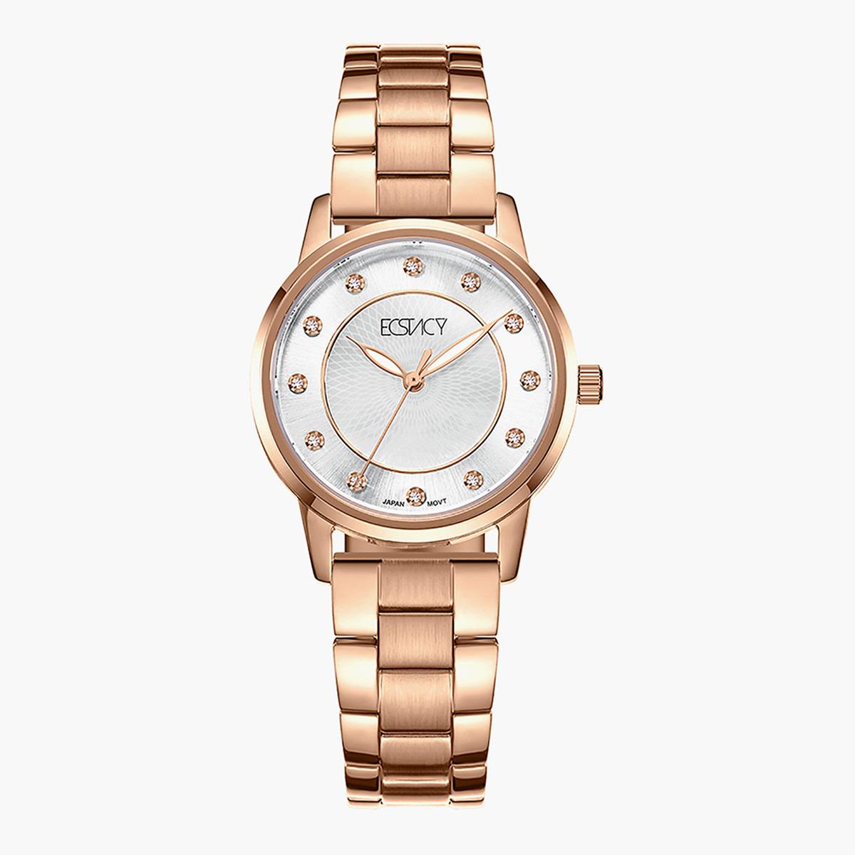 E20503-RBKM- راقب حزام ستانليس ستيل تناظرية ذهبي وردي للنساء اكستازي-women-watchesandjewellery-watches-image-1