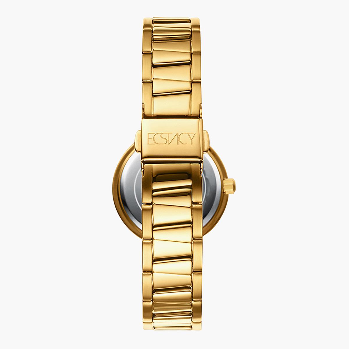 E20504-GBGM- راقب حزام ستانليس ستيل تناظرية ذهبي للنساء اكستازي-women-watchesandjewellery-watches-image-3