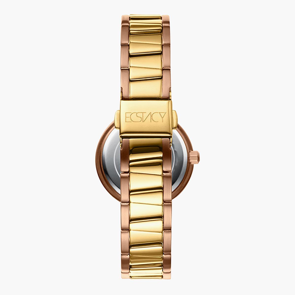 E20504-KBTM- راقب حزام ستانليس ستيل تناظرية ذهبي للنساء اكستازي-women-watchesandjewellery-watches-image-3