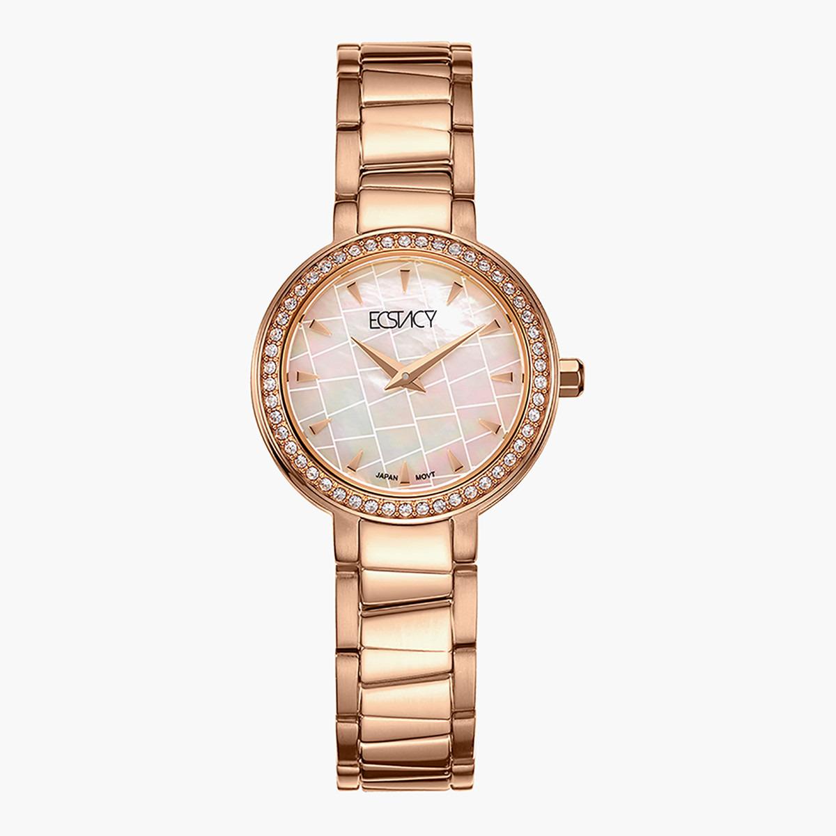E20504-RBKM- راقب حزام ستانليس ستيل تناظرية ذهبي وردي للنساء اكستازي-women-watchesandjewellery-watches-image-1
