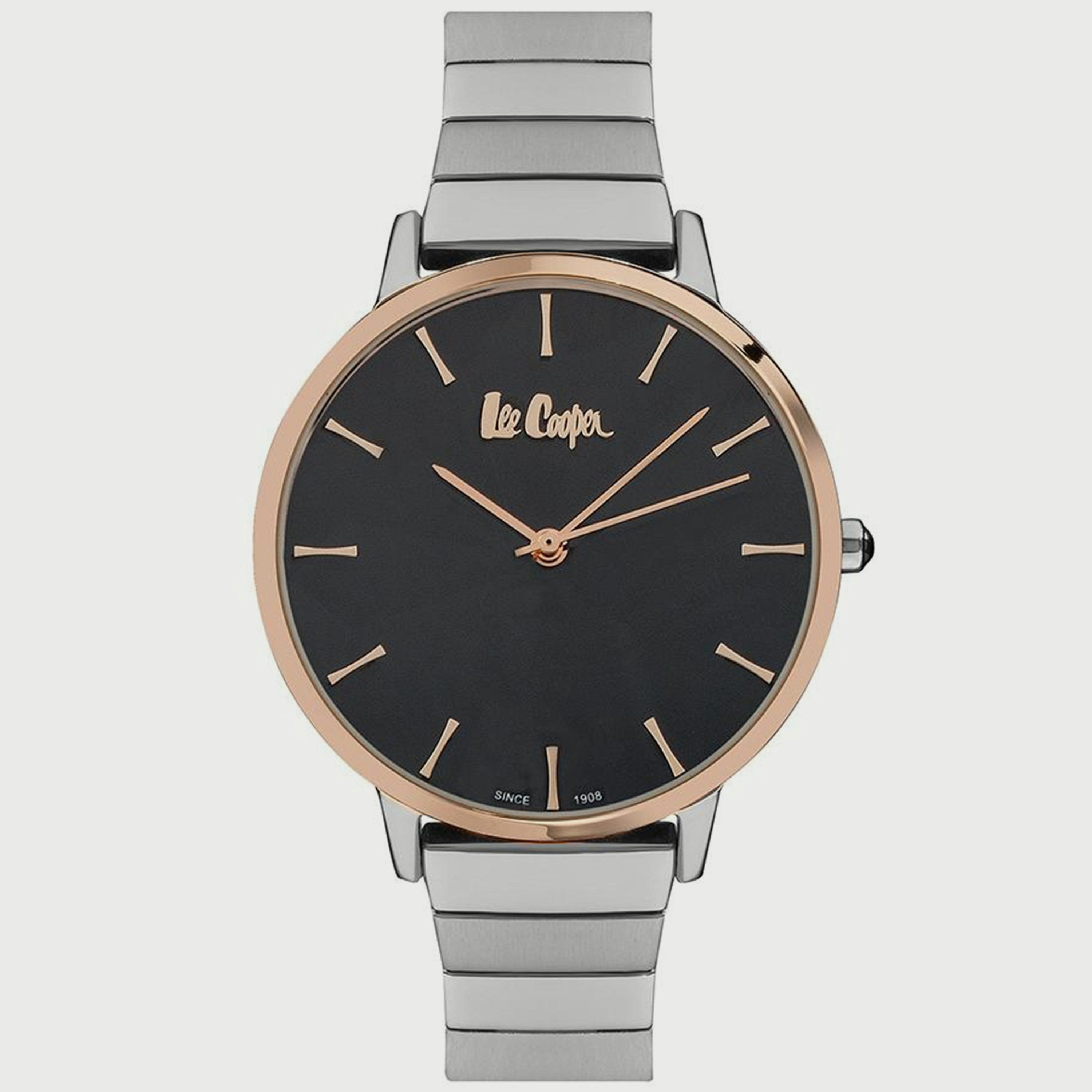 ساعة لي كوبر للنساء بسوار معدني فضي انالوج بعقارب - LC06985.560-women-watchesandjewellery-watches-image-1