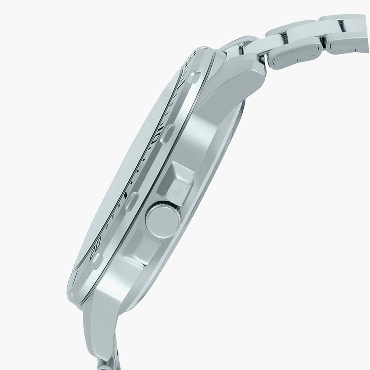Casio Men's Silver Analog Stainless Steel Strap Watch -MTP-VD01D-1E2VUDF-men-watchesandjewellery-watches-image-2