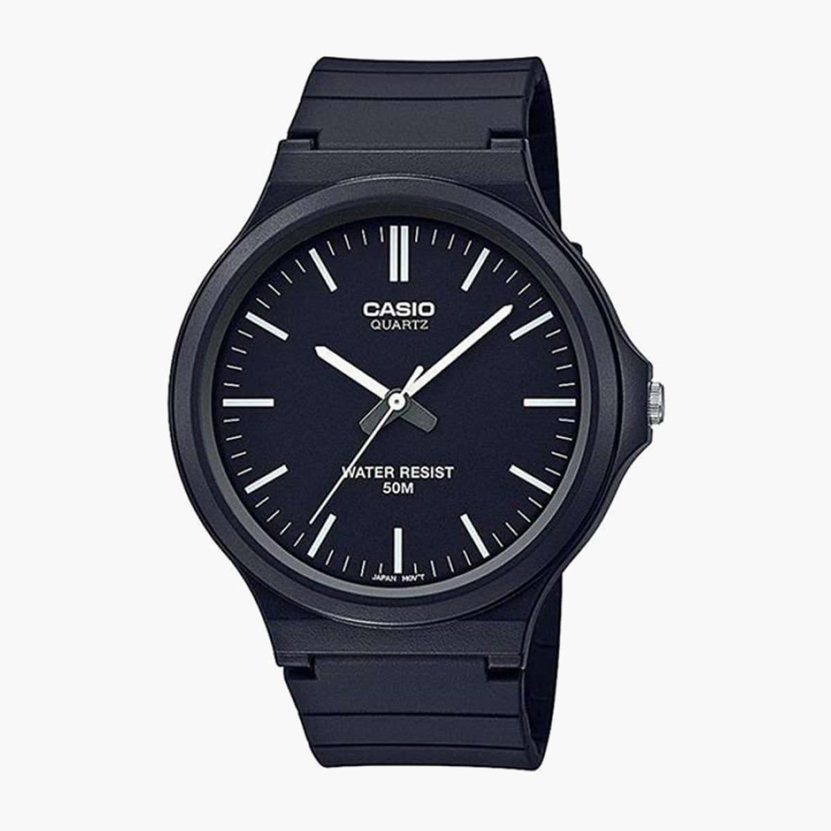 Casio Men's Black Analog Resin Strap Watch -MW-240-1EVDF-men-watchesandjewellery-watches-image-1