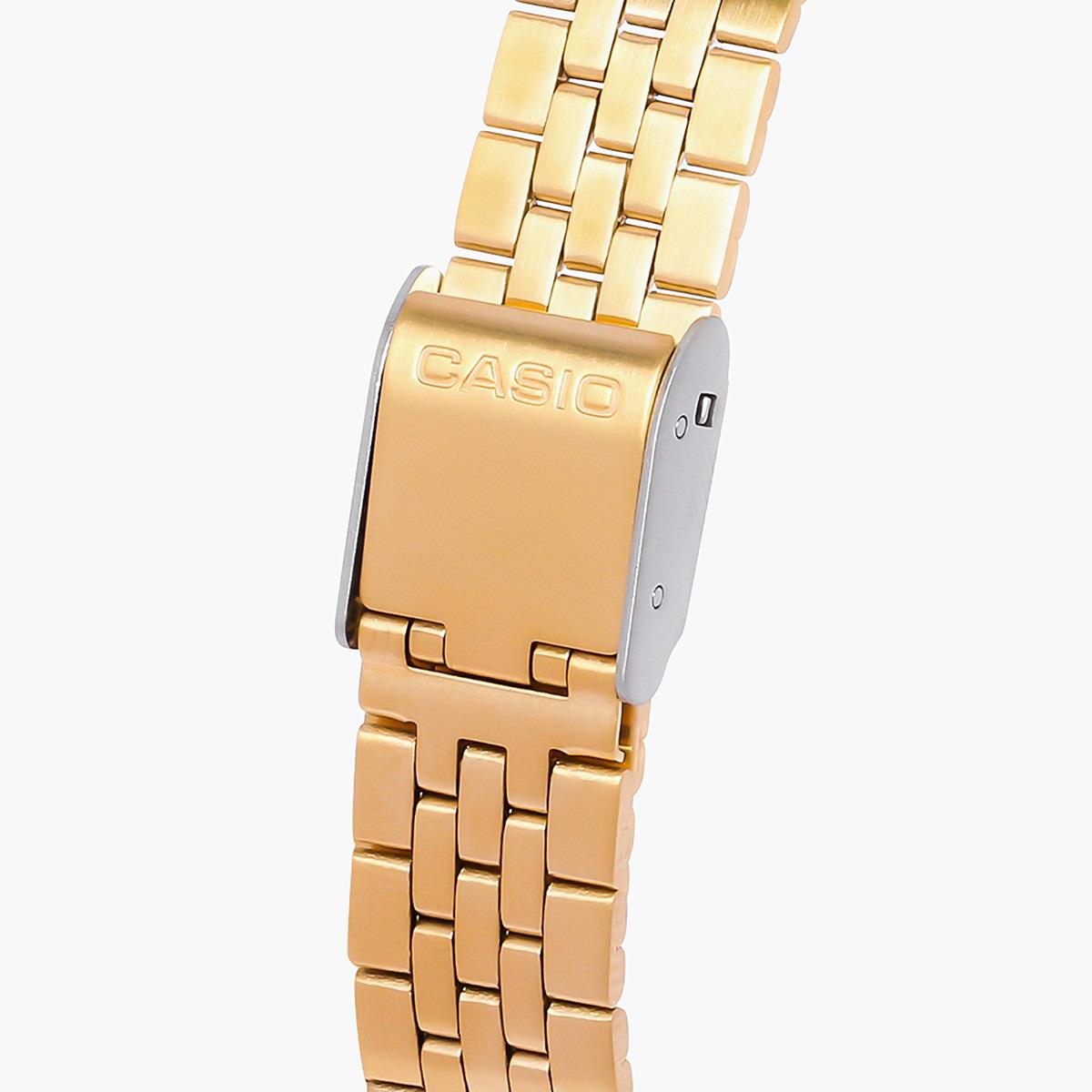 Casio Women's Gold Digital Stainless Steel Strap Watch -LA680WGA-1BDF-men-watchesandjewellery-watches-image-4