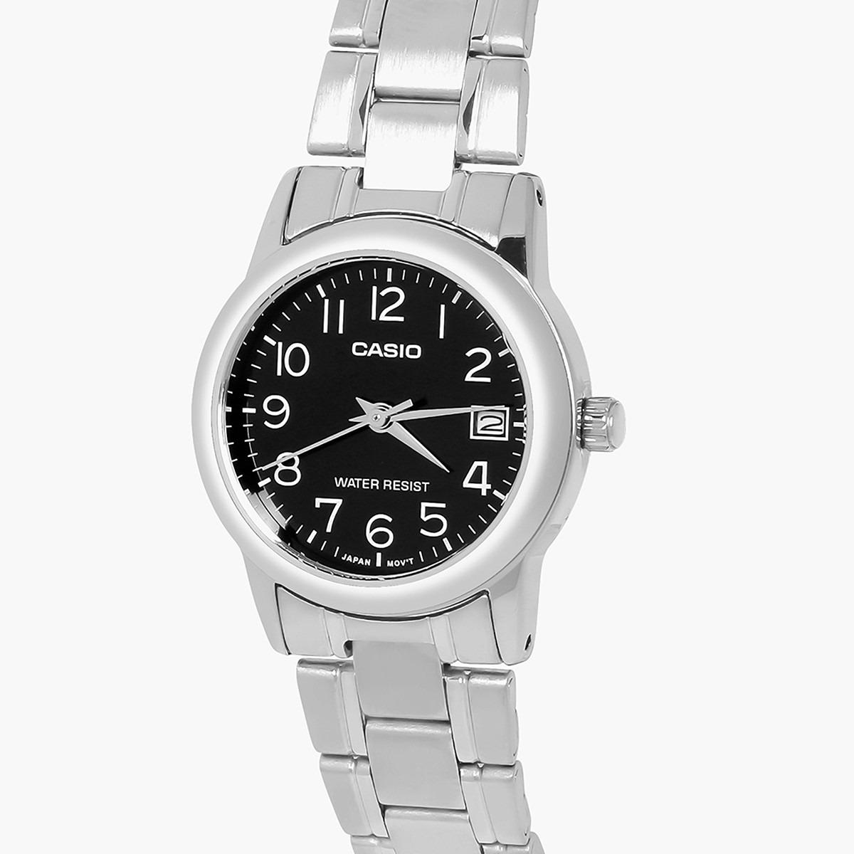 Casio Women's Silver Analog Stainless Steel Strap Watch -LTP-V002D-1BUDF-women-watchesandjewellery-watches-image-2