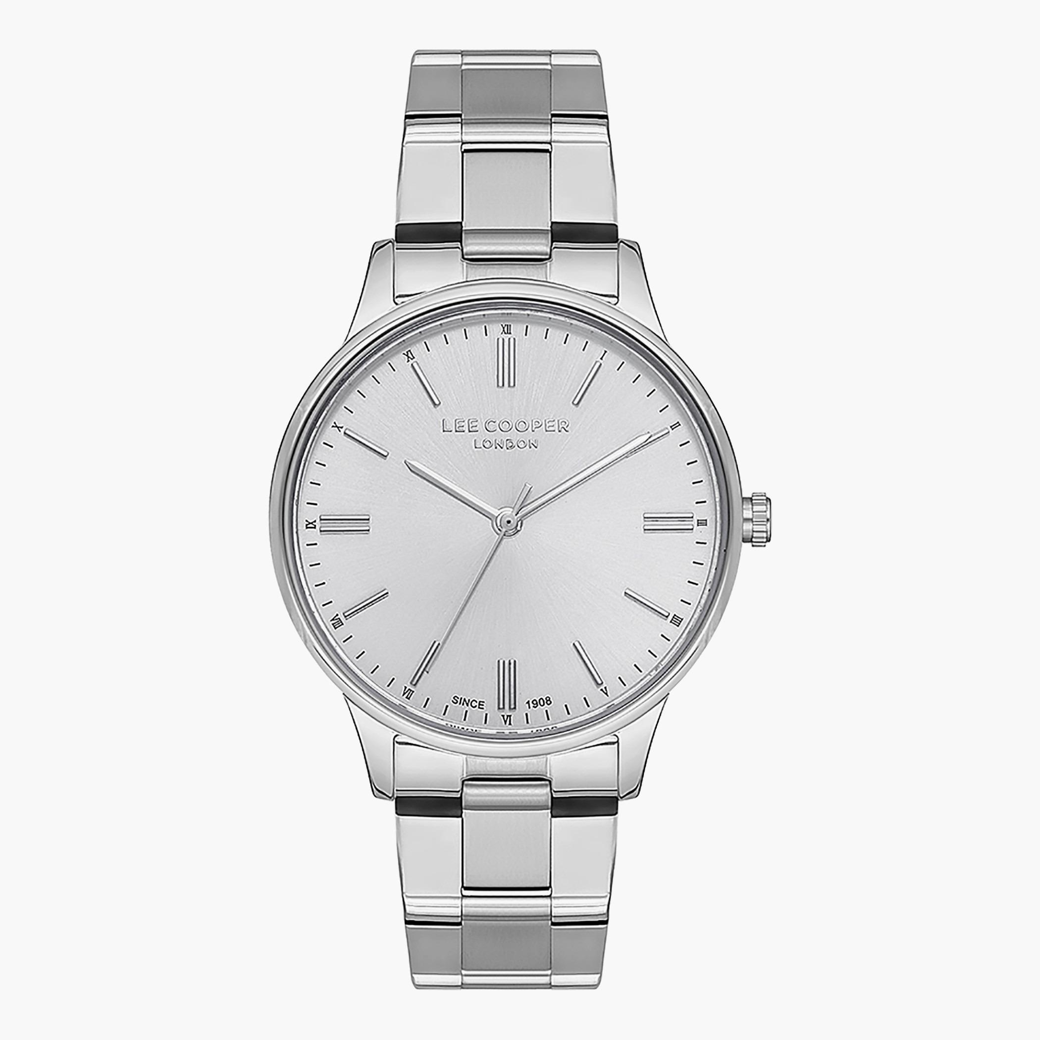 LC07126.330- راقب حزام معدن تناظرية فضة للنساء لي كوبر-women-watchesandjewellery-watches-image-1