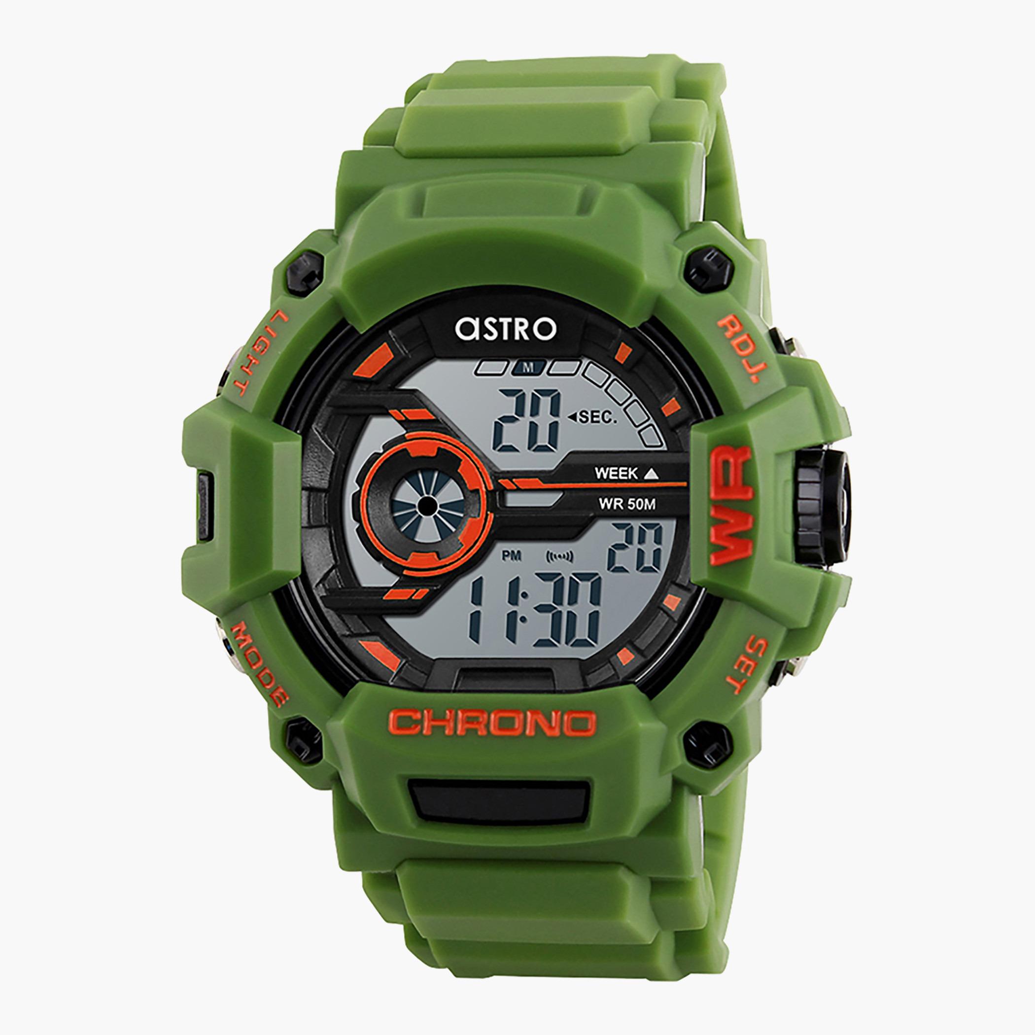 Astro Men Green Digital Plastic Strap Watch -A9925-PPHS-men-watchesandjewellery-watches-image-1