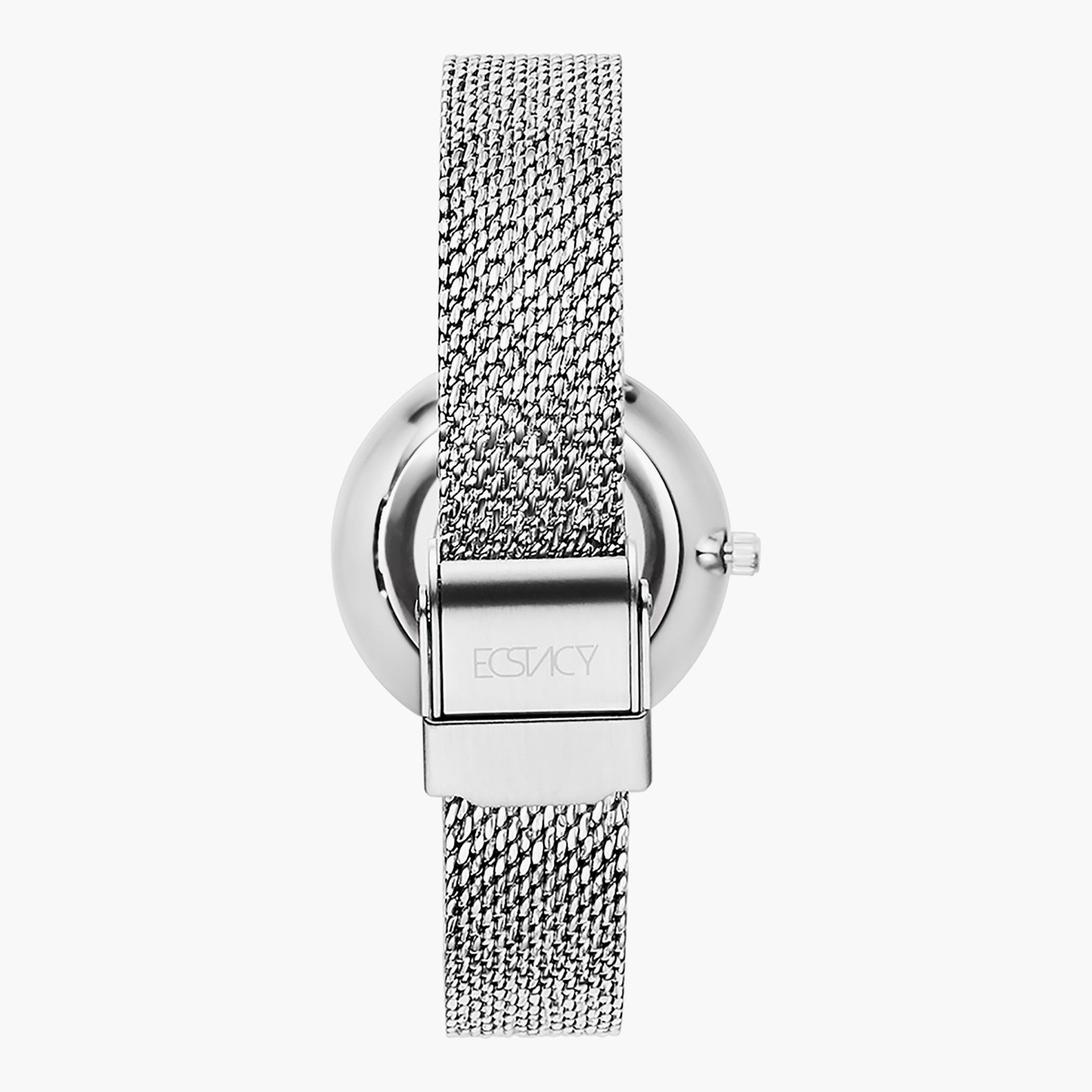 Ecstasy Women's Silver Analog Stainless Steel Strap Watch -E20506-SMSMB-women-watchesandjewellery-watches-image-3