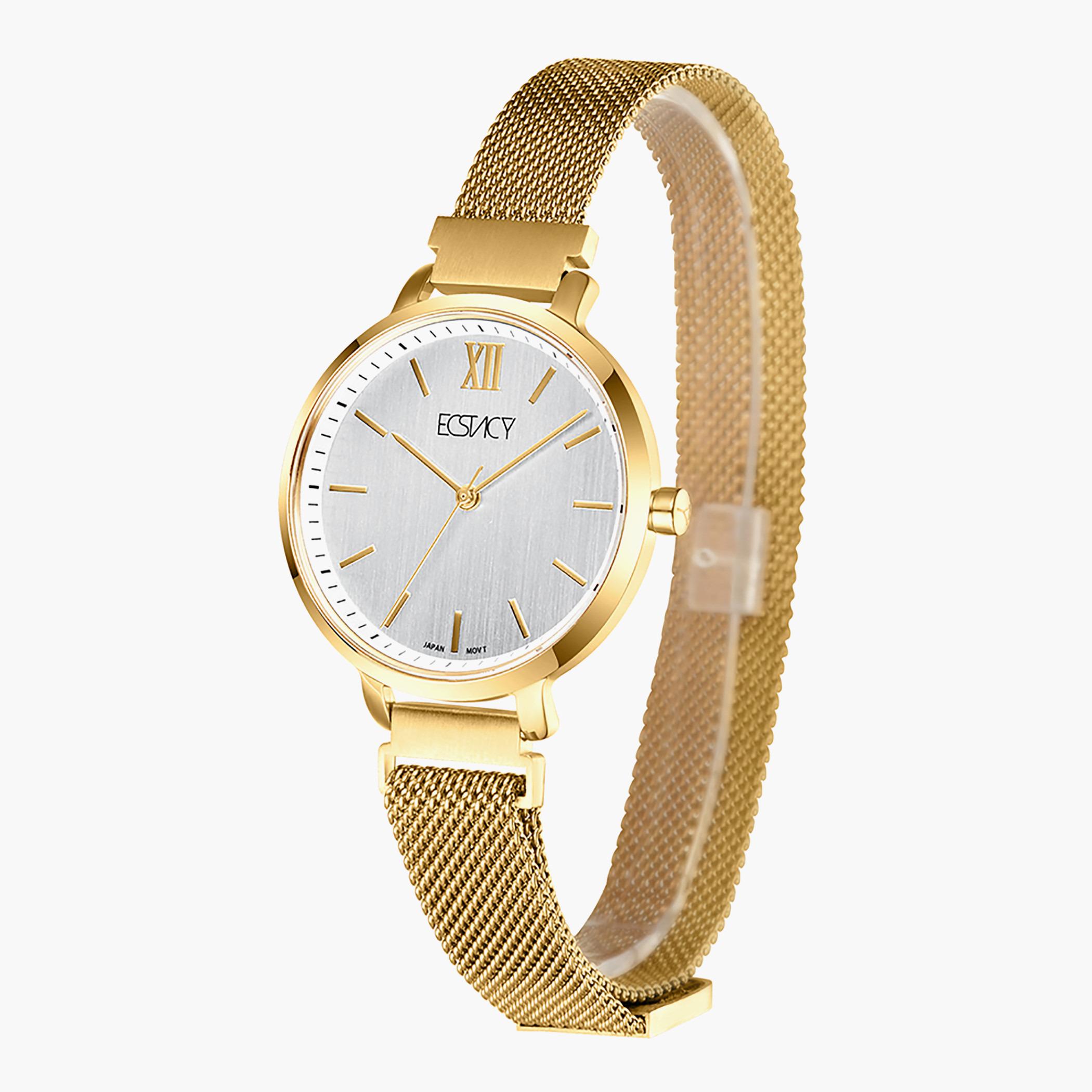 E8518-GMGS- راقب حزام ستانليس ستيل تناظرية ذهبي للنساء اكستازي-women-watchesandjewellery-watches-image-2