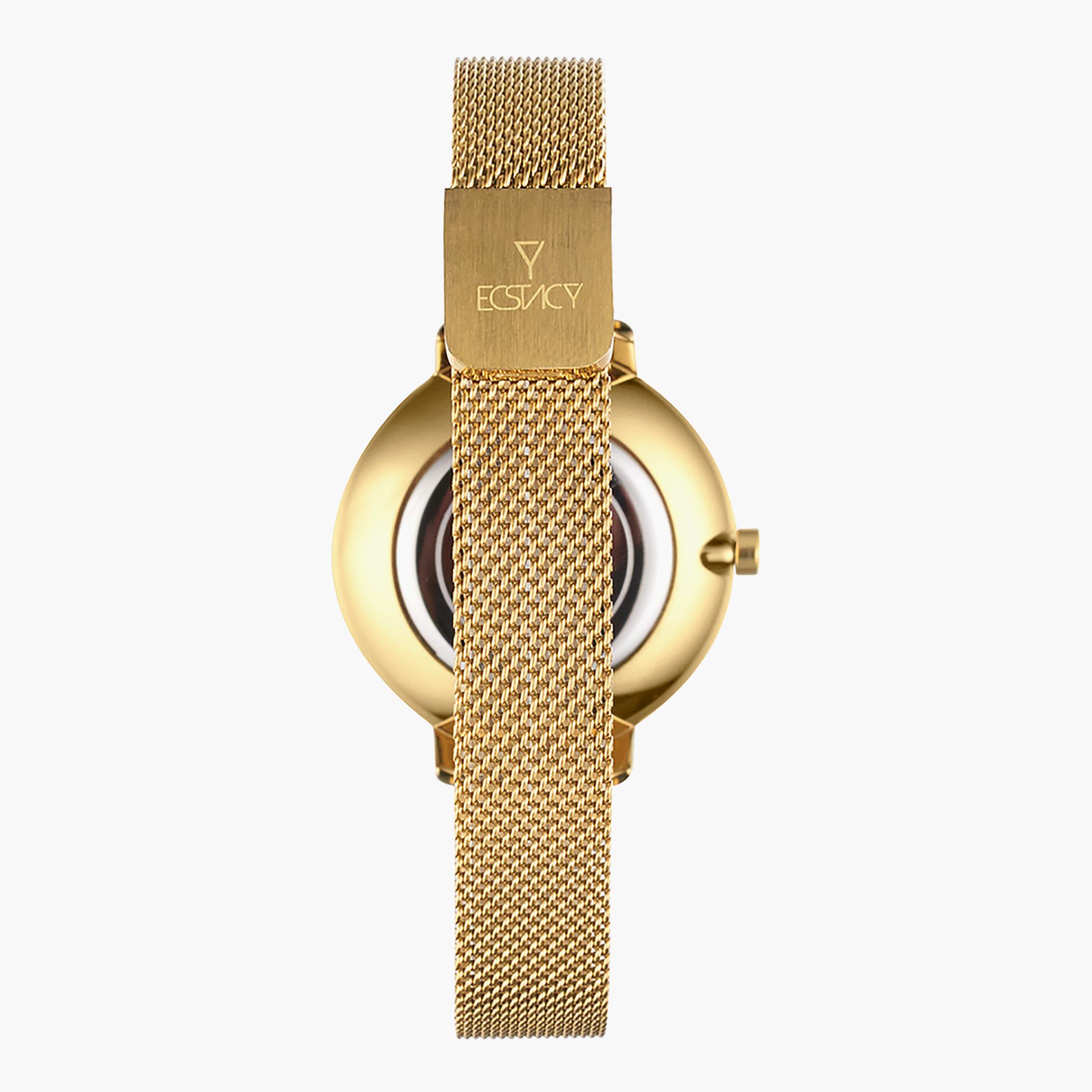 E8518-GMGS- راقب حزام ستانليس ستيل تناظرية ذهبي للنساء اكستازي-women-watchesandjewellery-watches-image-3