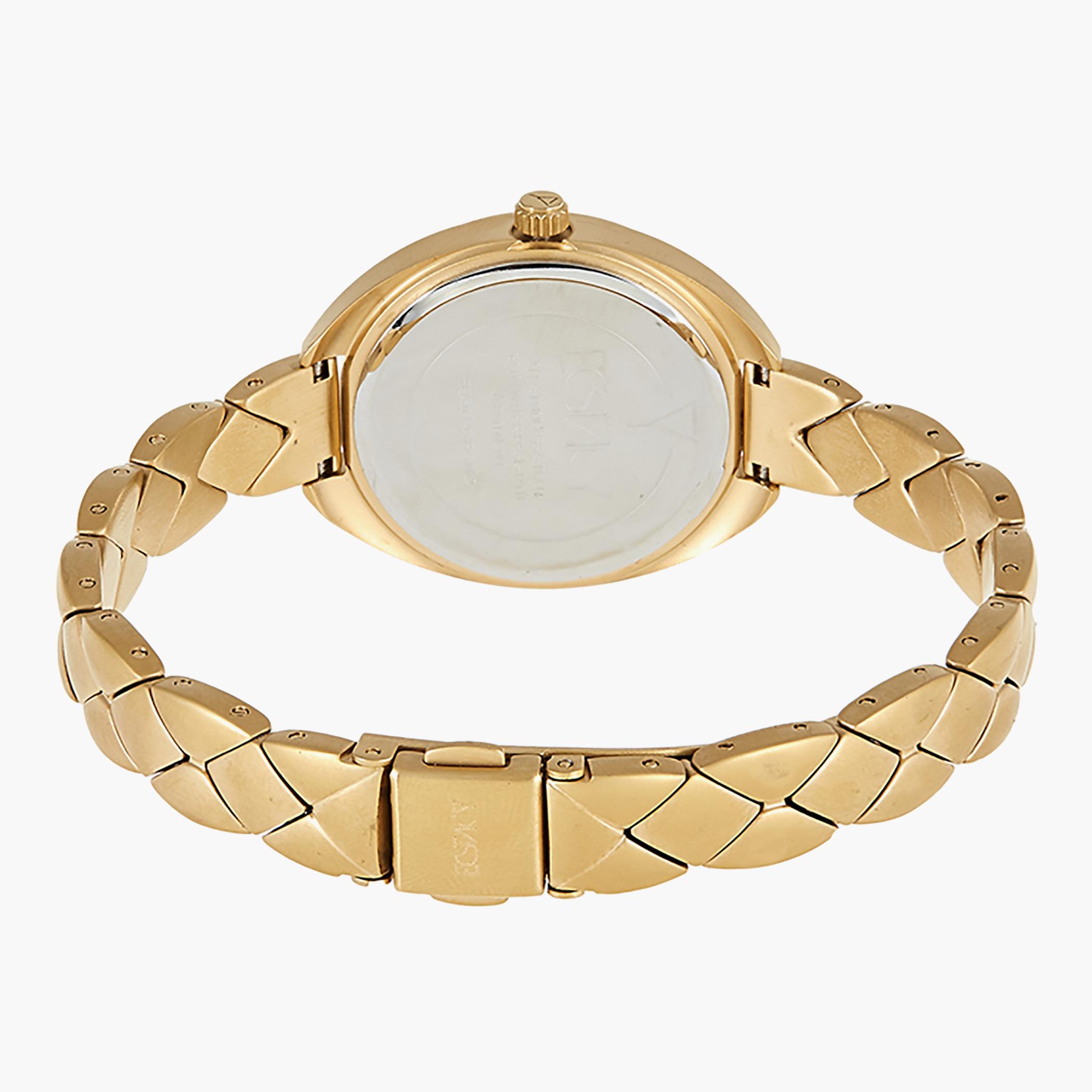 E9501-GBGMC- راقب حزام ستانليس ستيل تناظرية ذهبي للنساء اكستازي-women-watchesandjewellery-watches-image-3