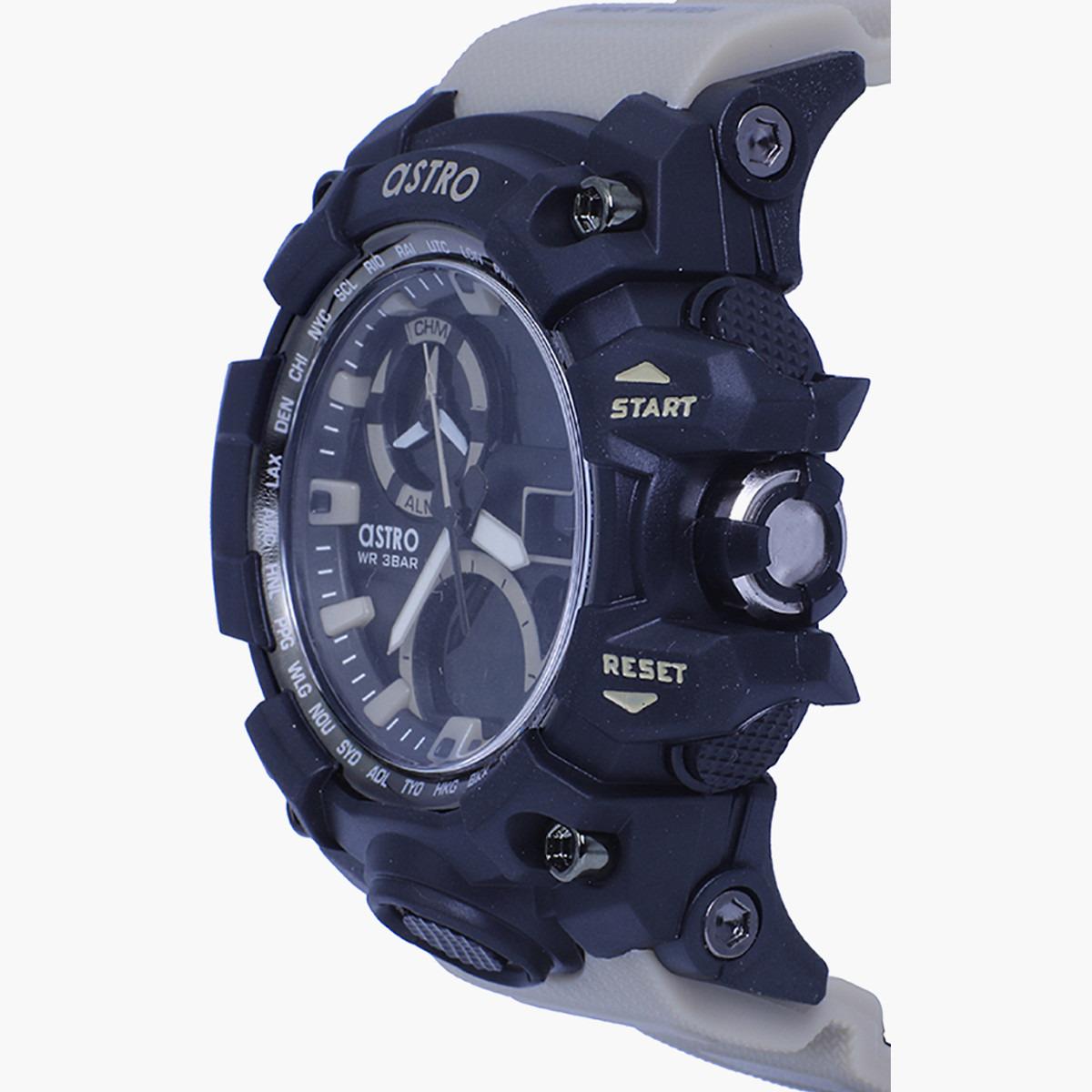 A20808-PPCB- راقب حزام لدائن تناظرية/ رقمية أخضر للرجال أسترو-men-watchesandjewellery-watches-image-2