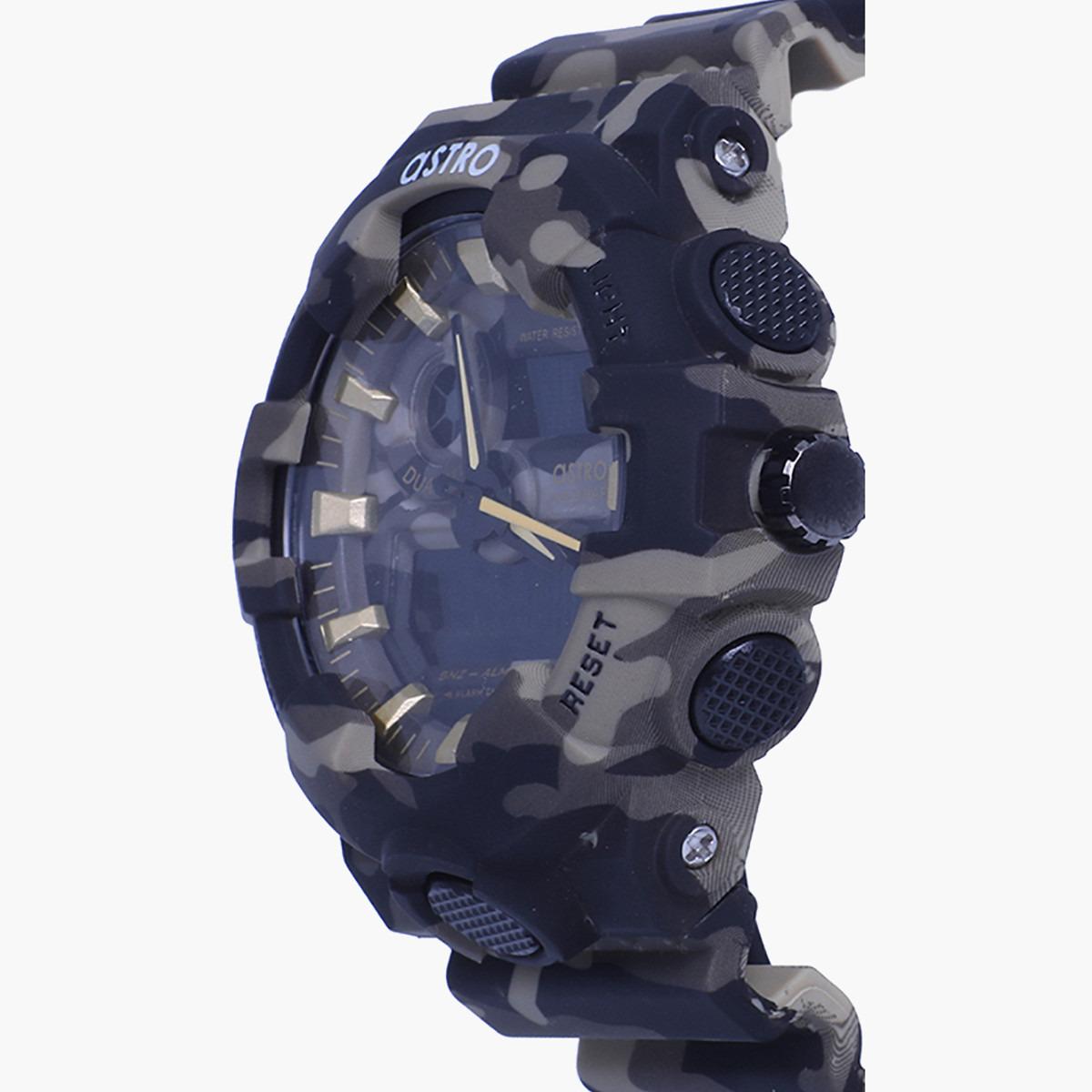 A20806-PPEE- راقب حزام لدائن تناظرية/ رقمية أخضر للرجال أسترو-men-watchesandjewellery-watches-image-2