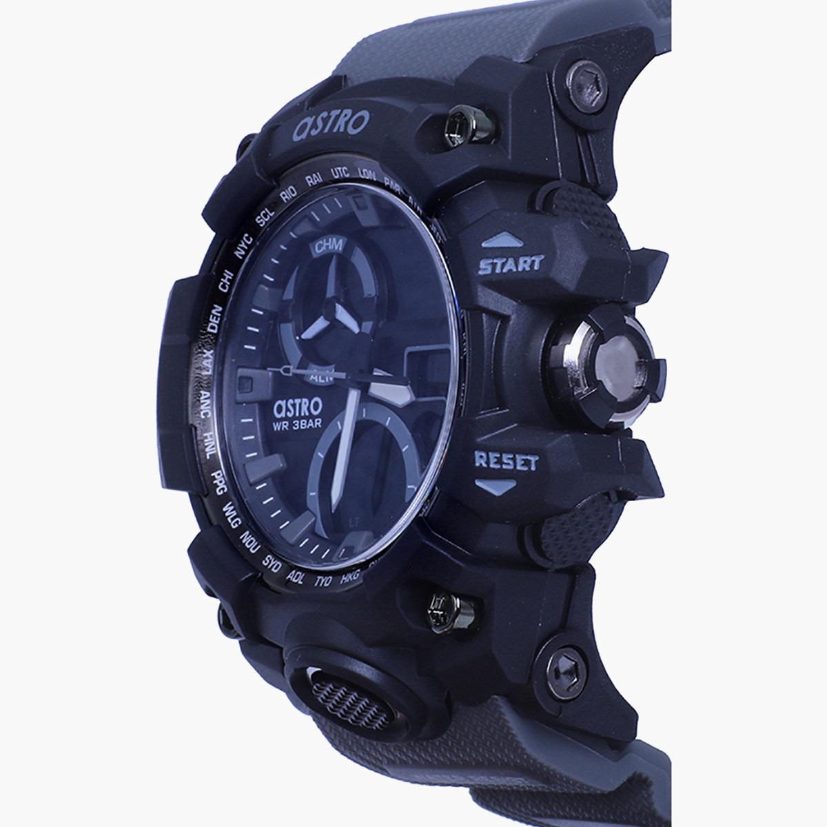 A20808-PPBB- راقب رجال حزام لدائن تناظرية/ رقمية رمادي للرجال أسترو-men-watchesandjewellery-watches-image-2