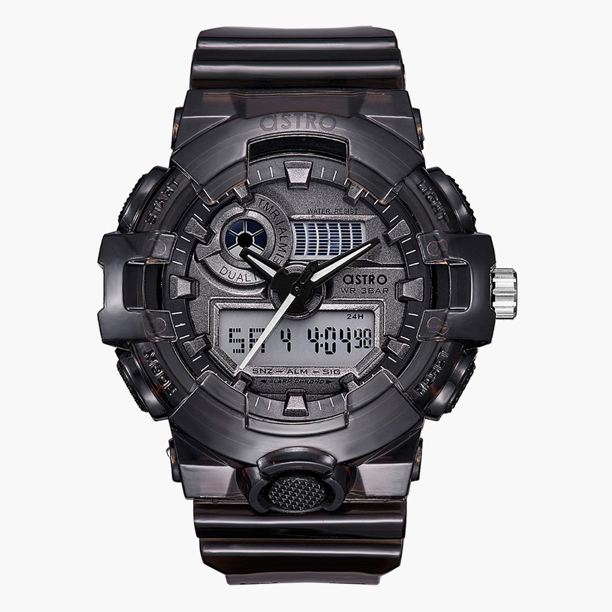 Astro Men Black Analog/Digital Plastic Strap Watch -A20806-PPBB-men-watchesandjewellery-watches-image-1