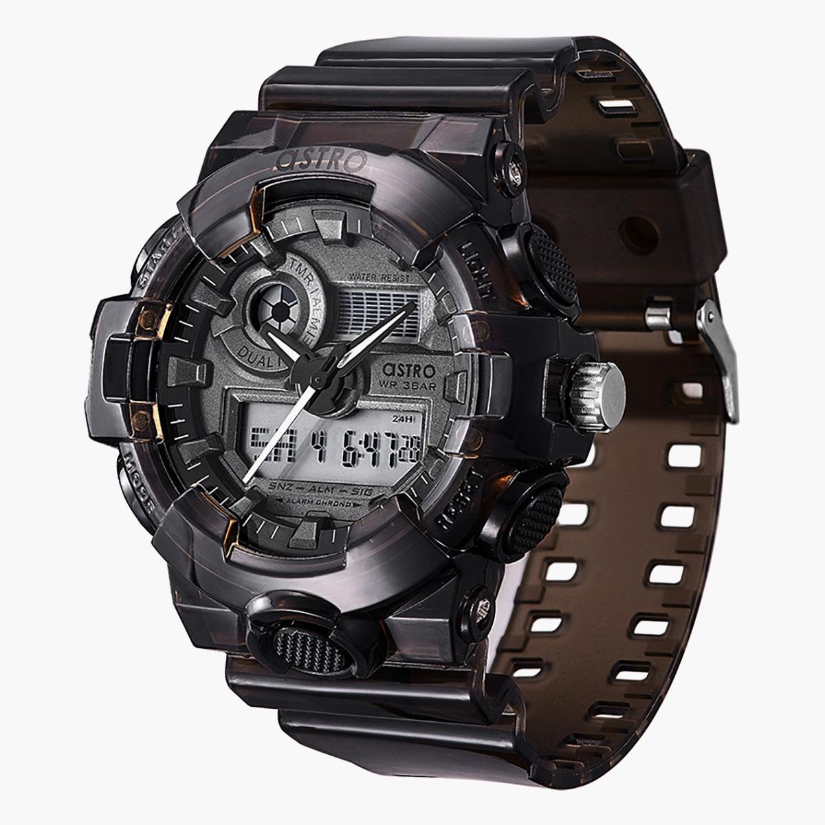 Astro Men Black Analog/Digital Plastic Strap Watch -A20806-PPBB-men-watchesandjewellery-watches-image-2