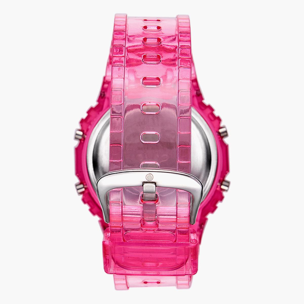 Astro Kid's Pink Digital Plastic Strap Watch -A21807-PPPP-girls-accessories-watches-image-3