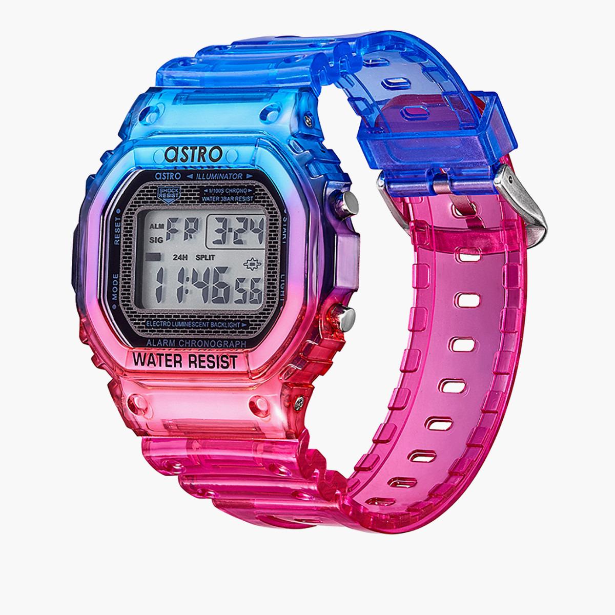 A21807-PPZB- راقب حزام لدائن رقميّة متعدد الالوان أطفال أسترو-girls-accessories-watches-image-2