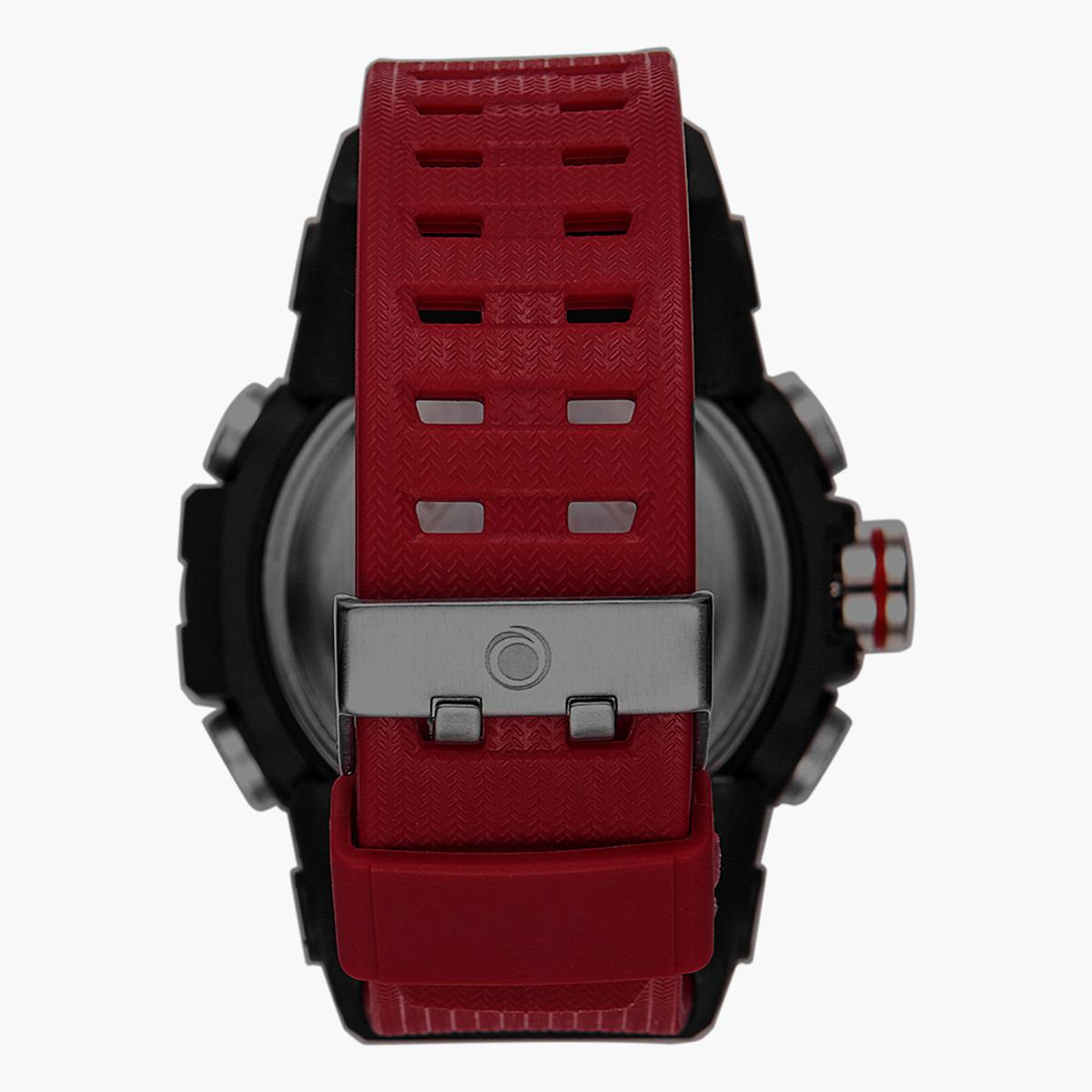 A21809-PPRB- راقب حزام لدائن تناظرية/ رقمية أحمر للرجال أسترو-men-watchesandjewellery-watches-image-3