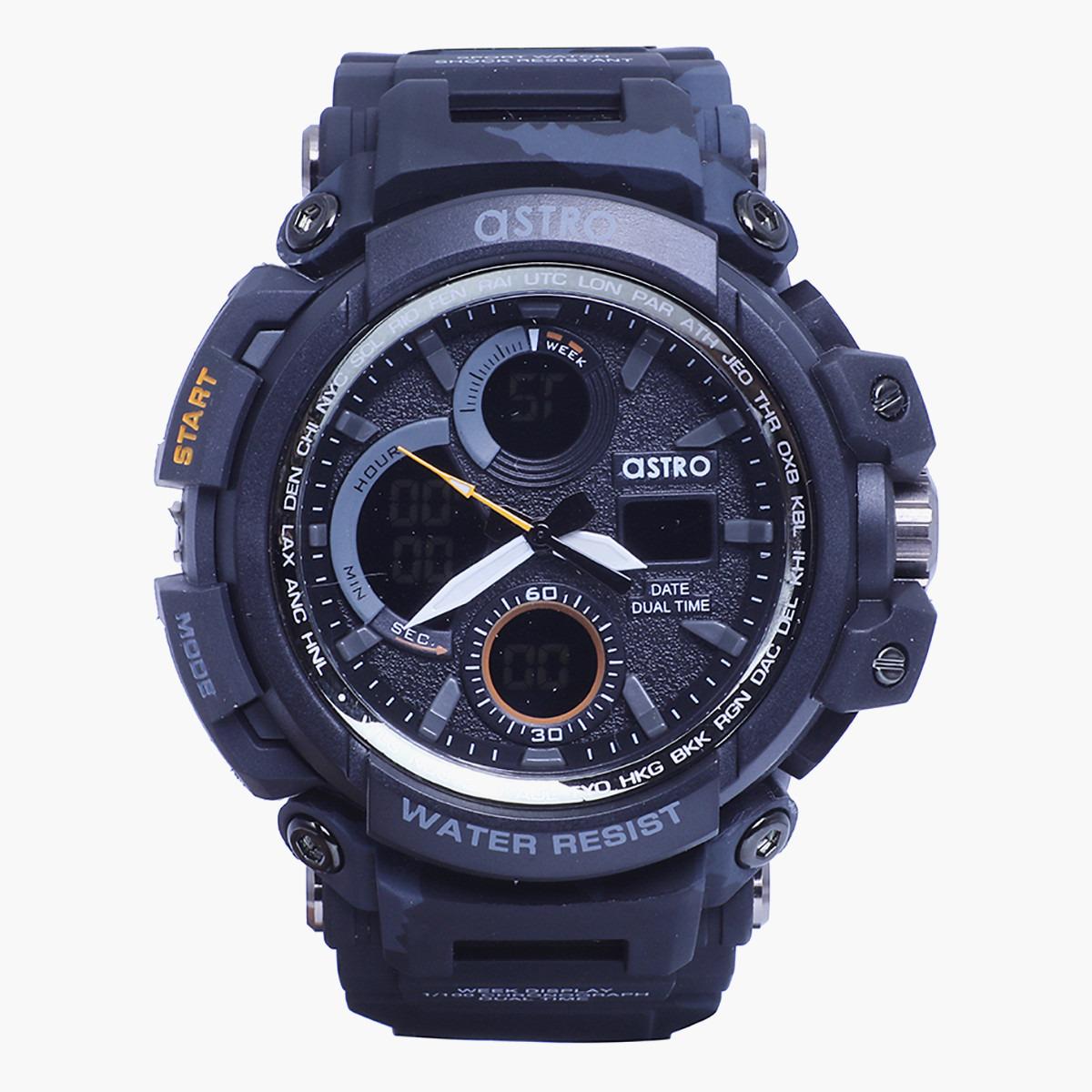 A9818-PPBBW- راقب حزام لدائن تناظرية/ رقمية أزرق للرجال أسترو-men-watchesandjewellery-watches-image-1