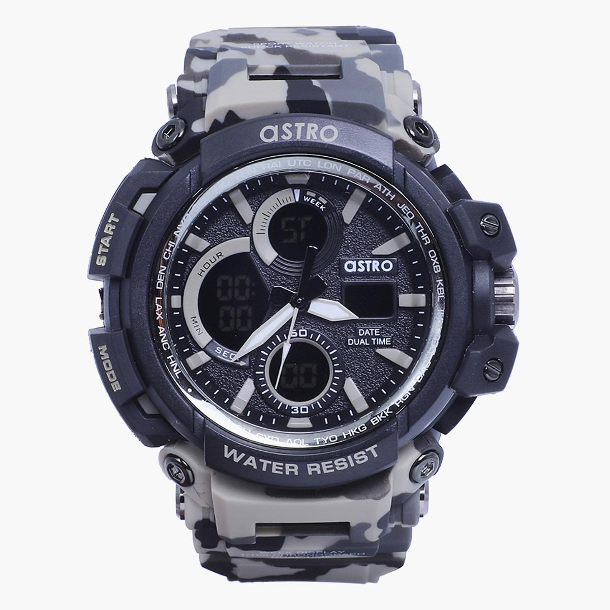 A9818-PPCB- راقب حزام لدائن تناظرية/ رقمية أخضر للرجال أسترو-men-watchesandjewellery-watches-image-1