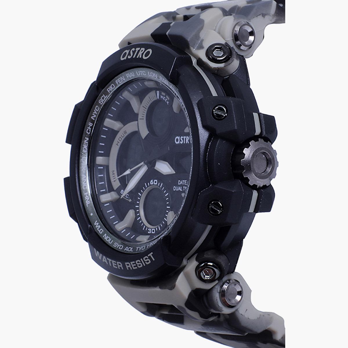 A9818-PPCB- راقب حزام لدائن تناظرية/ رقمية أخضر للرجال أسترو-men-watchesandjewellery-watches-image-2