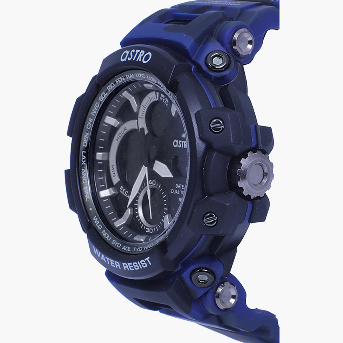 A9818-PPLB- راقب حزام لدائن تناظرية/ رقمية أزرق للرجال أسترو-men-watchesandjewellery-watches-image-2