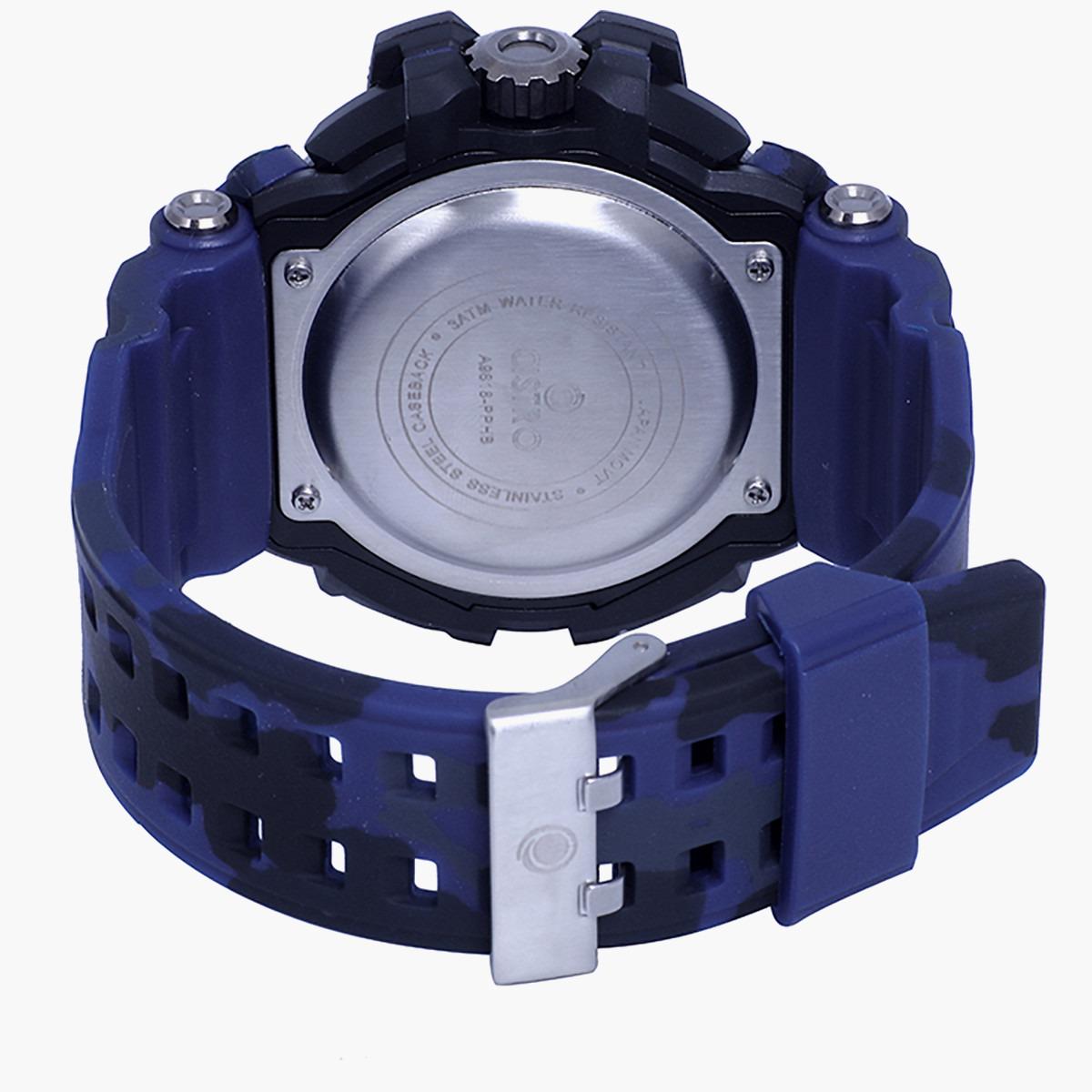 A9818-PPLB- راقب حزام لدائن تناظرية/ رقمية أزرق للرجال أسترو-men-watchesandjewellery-watches-image-3