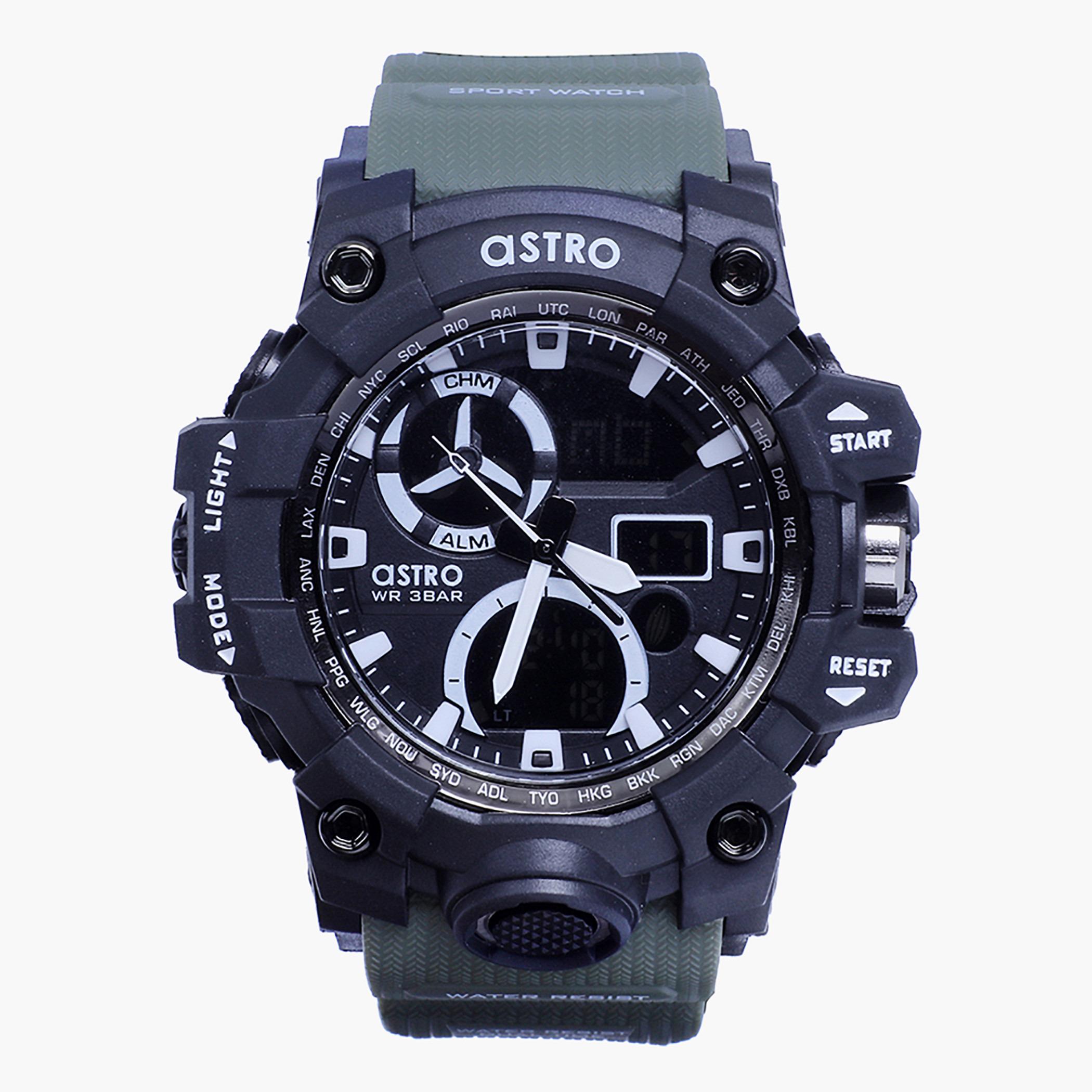 Astro Kids PU Orange Strap Analog/Digital Watch - A20808-girls-accessories-watches-image-7