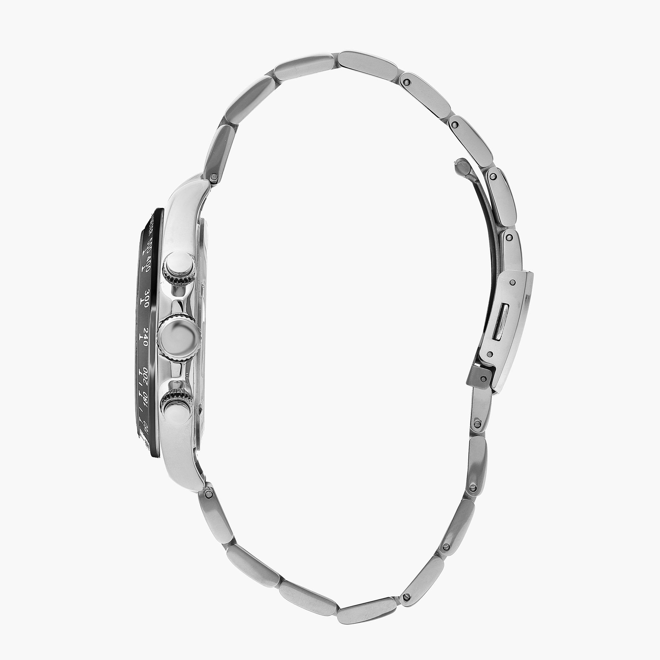 Beverly Hills Polo Club Men Metal Silver Strap Chronograph Watch - BP3127X.330-men-watchesandjewellery-watches-image-2