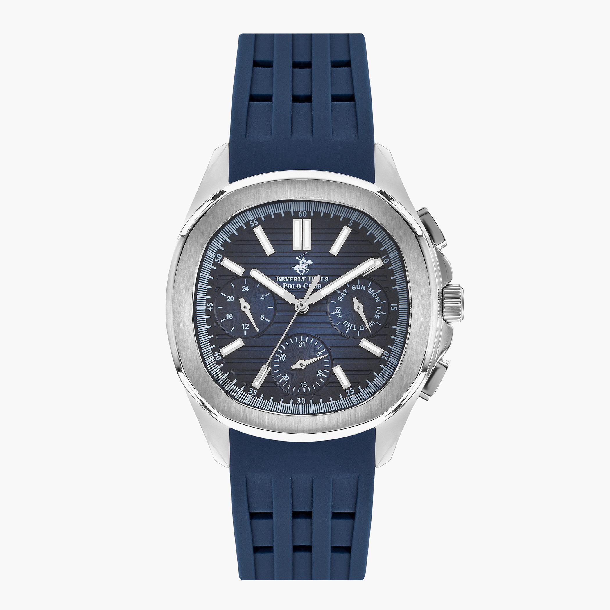 ساعة بيفرلي هيلز بولو كلوب كرونوغراف بسوار سيليكون للرجال - BP3211X.499-men-watchesandjewellery-watches-image-1