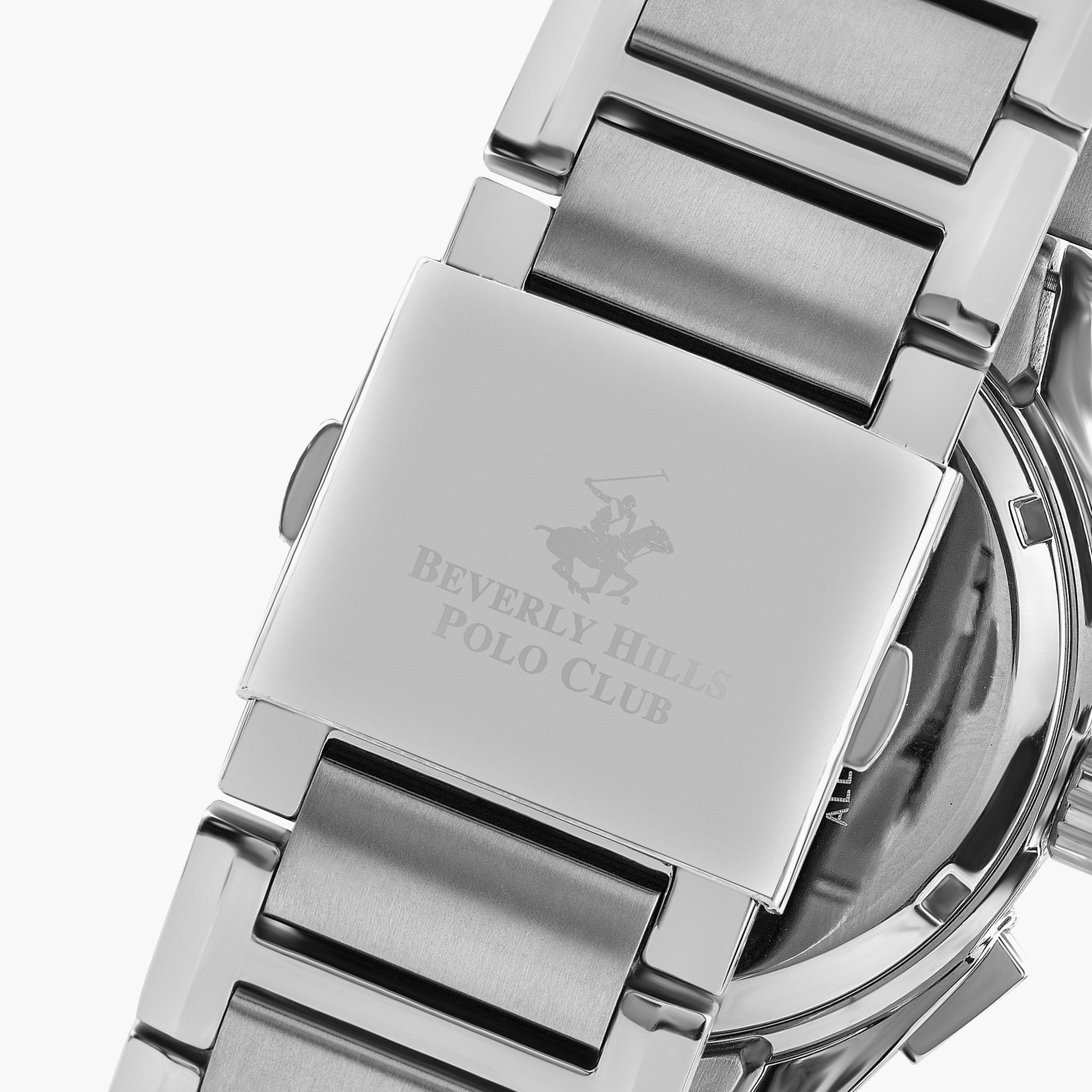 Beverly Hills Polo Club Men Metal Silver Strap Chronograph Watch - BP3213X.360-men-watchesandjewellery-watches-image-3