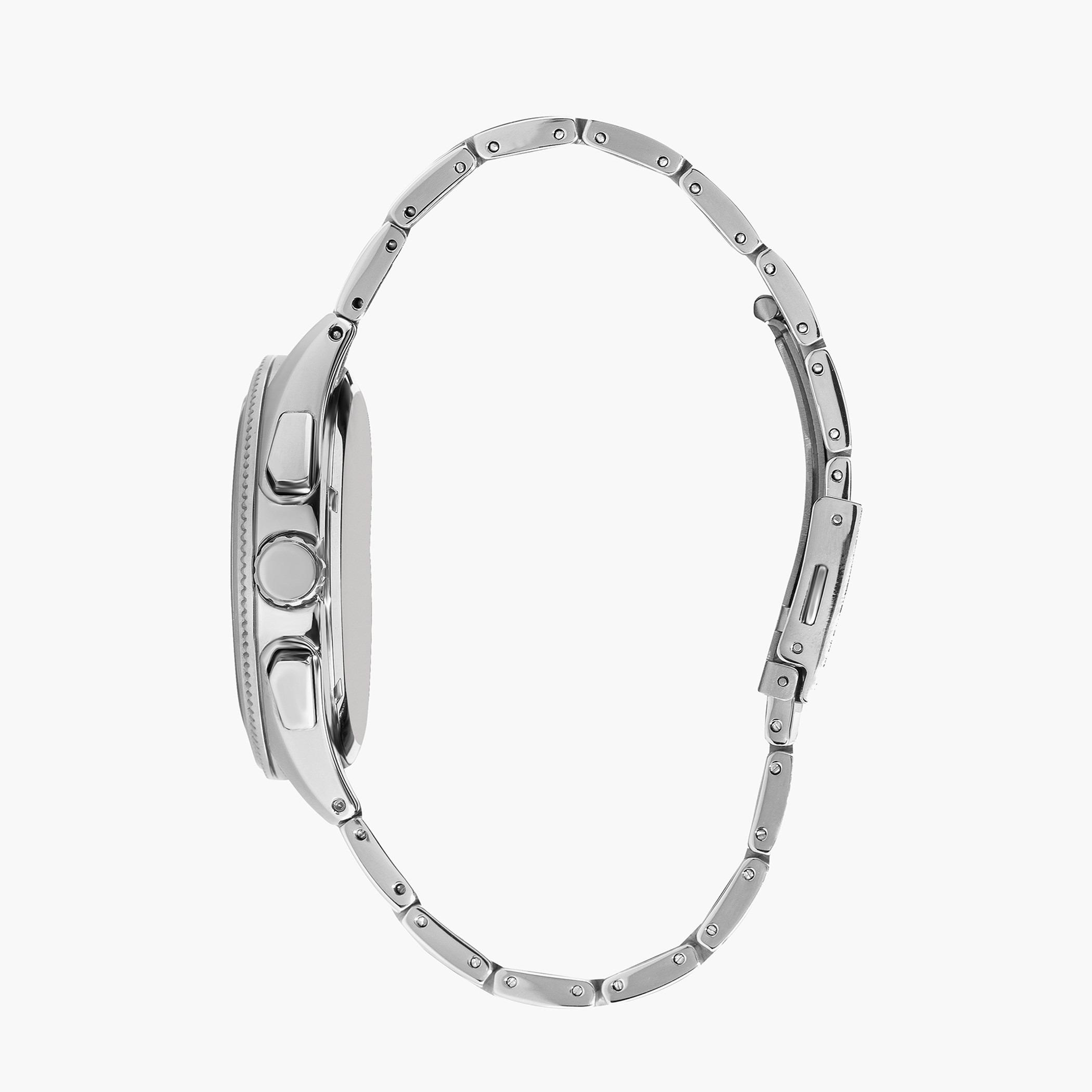 ساعة بيفرلي هيلز بولو كلوب للرجال بسوار معدني فضي كرونوغراف - BP3213X.390-men-watchesandjewellery-watches-image-2