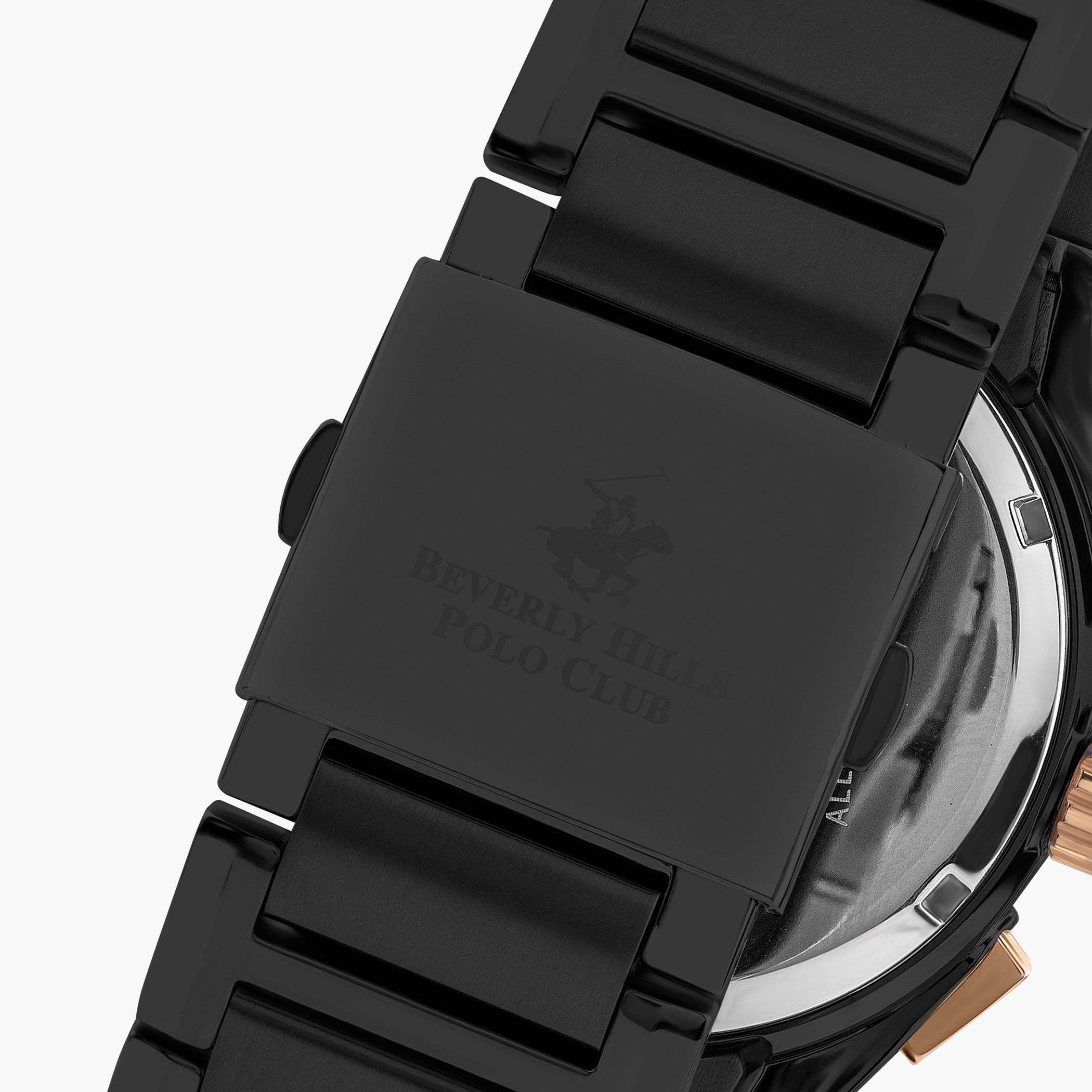 Beverly Hills Polo Club Men Metal Black Strap Chronograph Watch - BP3213X.690-men-watchesandjewellery-watches-image-3