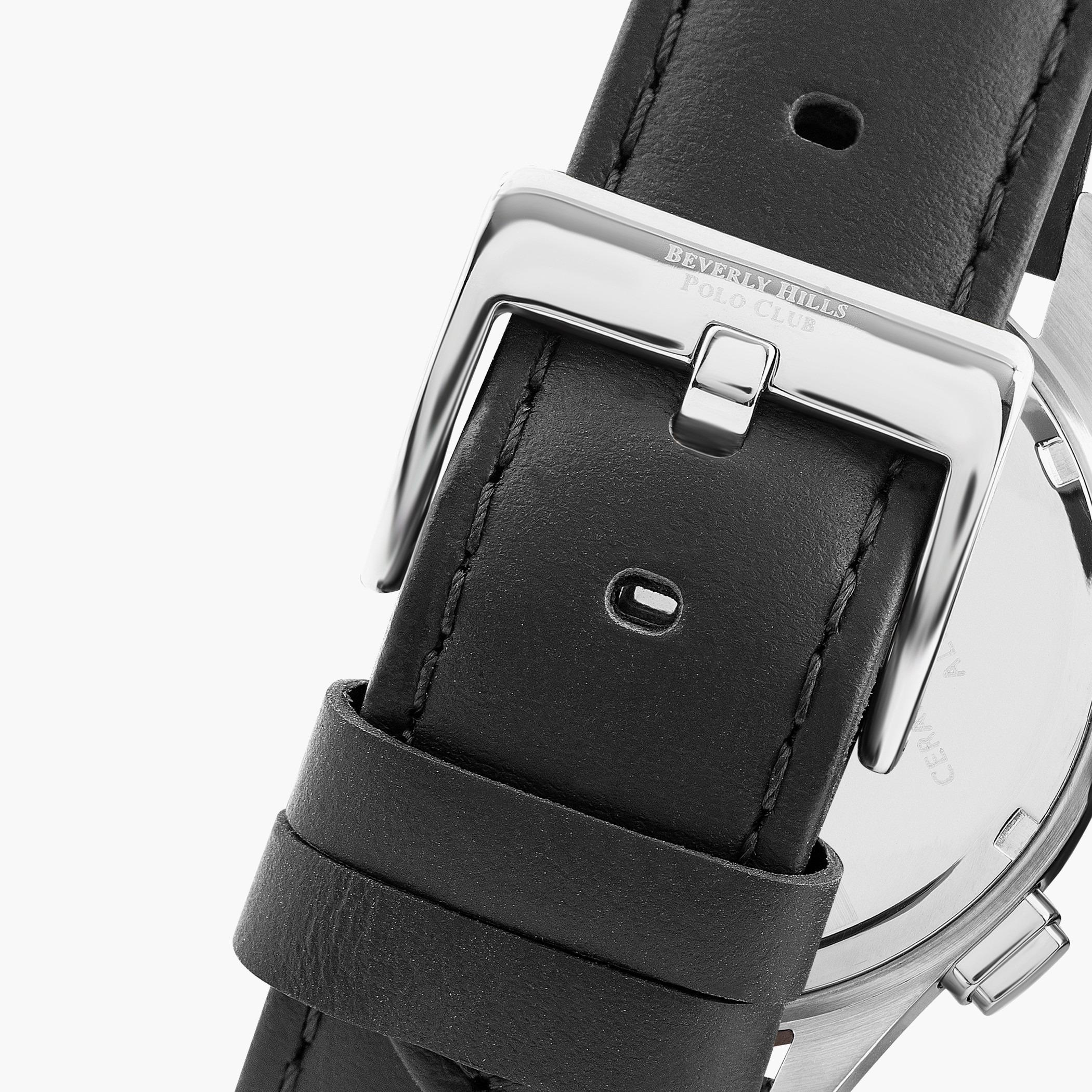 ساعة بيفرلي هيلز بولو كلوب كرونوغراف بسوار جلدي للرجال - BP3215X.361-men-watchesandjewellery-watches-image-3