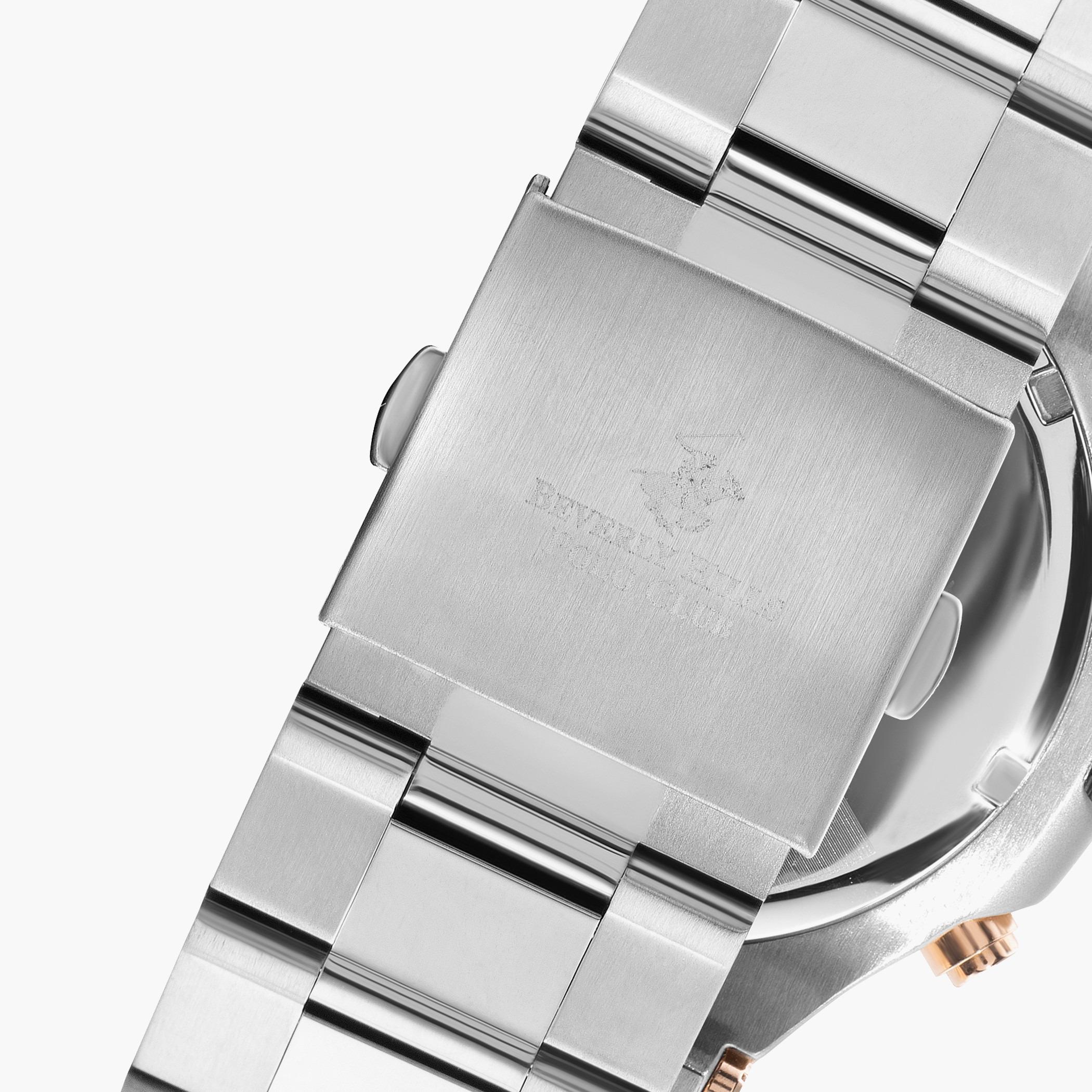 Beverly Hills Polo Club Men Metal Silver Strap Chronograph Watch - BP3216X.590-men-watchesandjewellery-watches-image-3