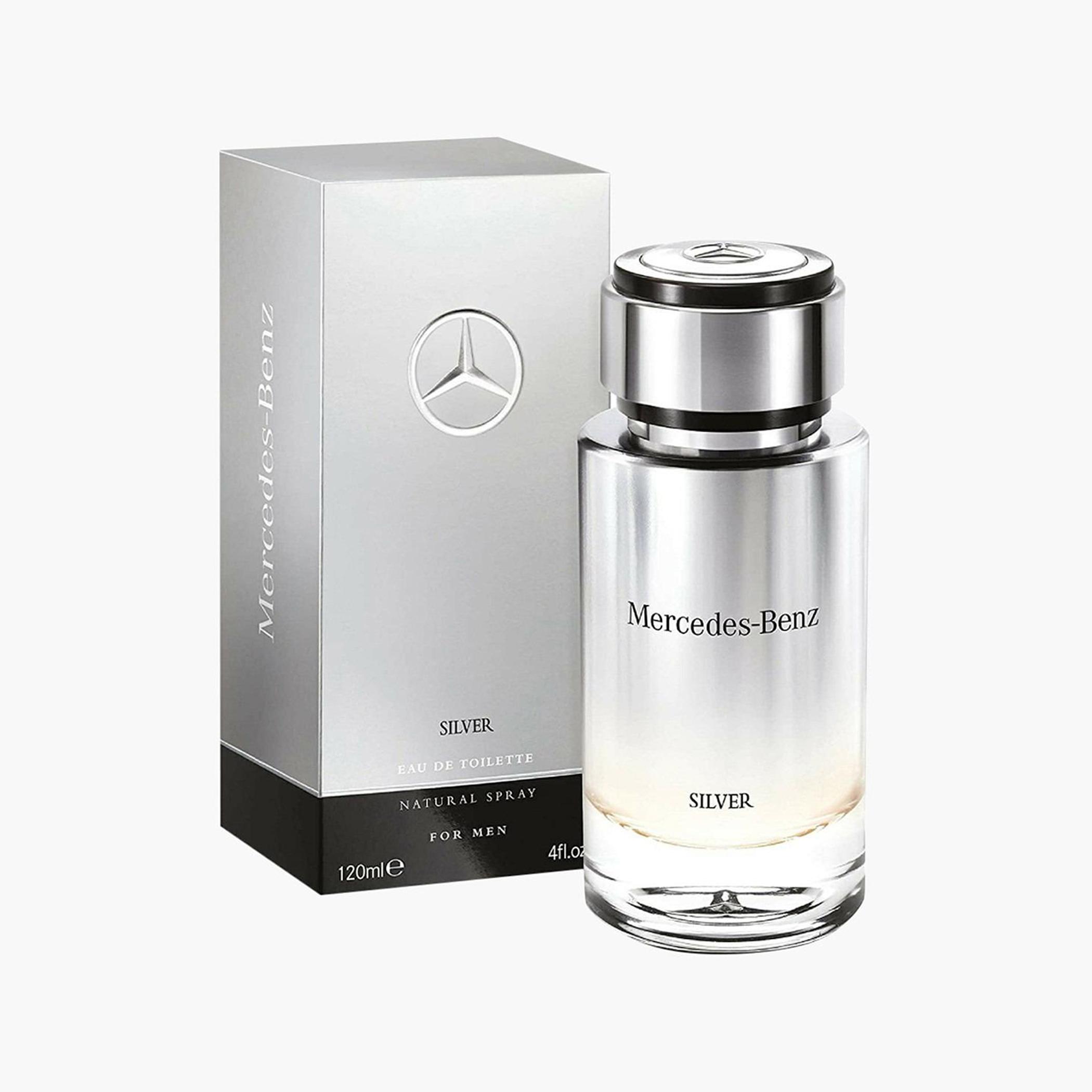 Mercedes Benz Silver Eau de Toilette for Men - 120 ml-beautyandpersonalcare-fragrance-men-image-2