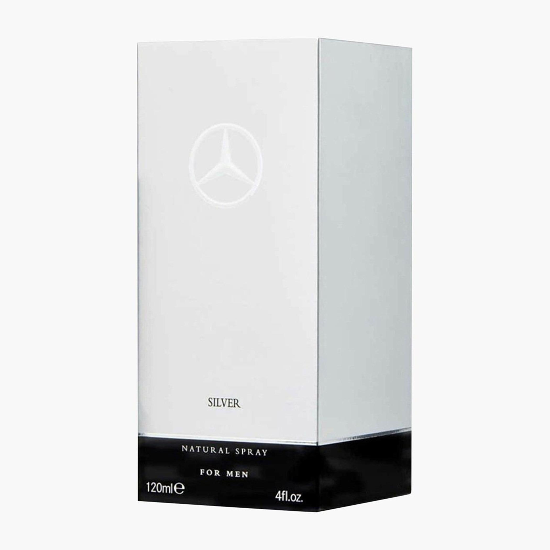 Mercedes Benz Silver Eau de Toilette for Men - 120 ml-beautyandpersonalcare-fragrance-men-image-3