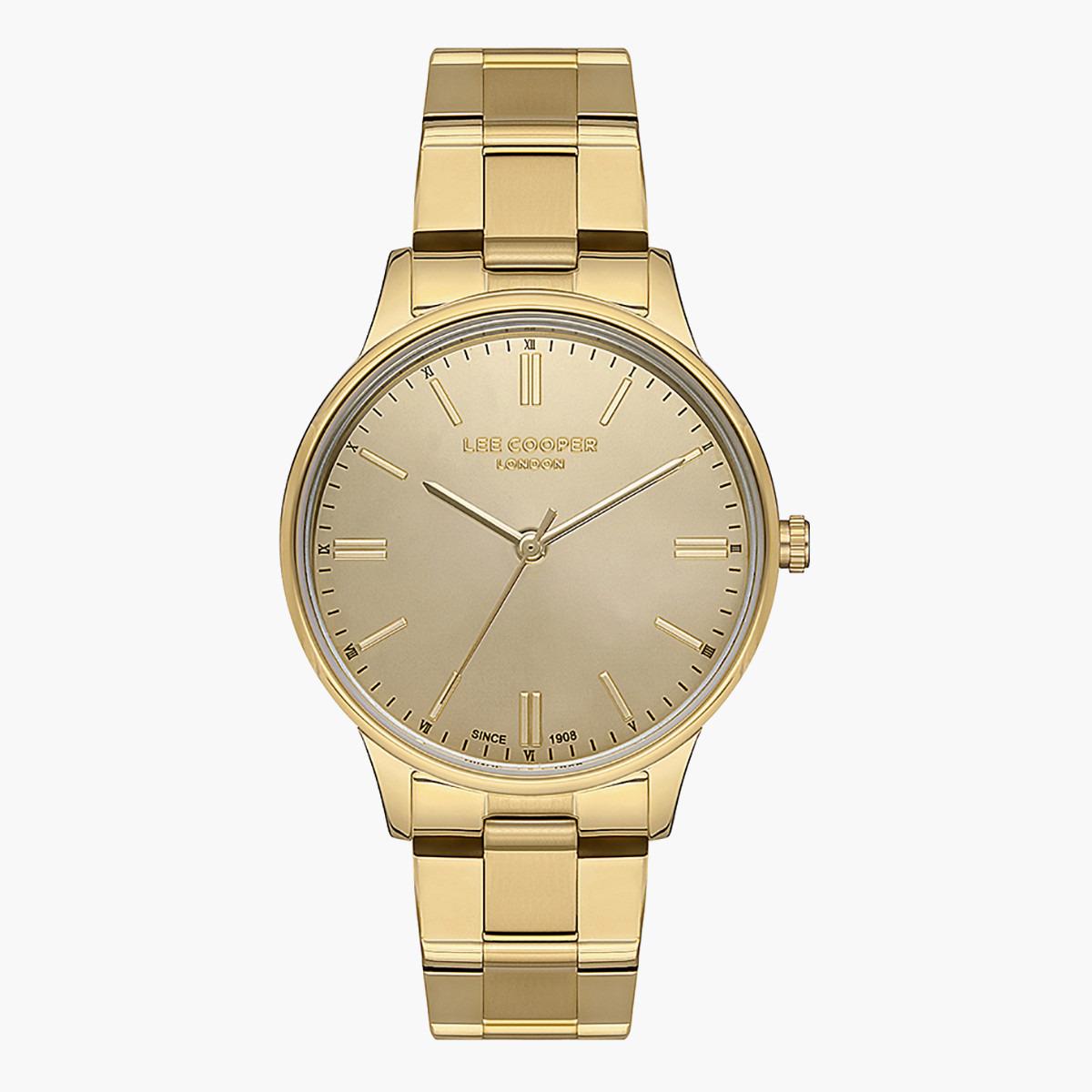 Lee Cooper Women's Gold Analog Metal Strap Watch -LC07126.110-women-watchesandjewellery-watches-image-1