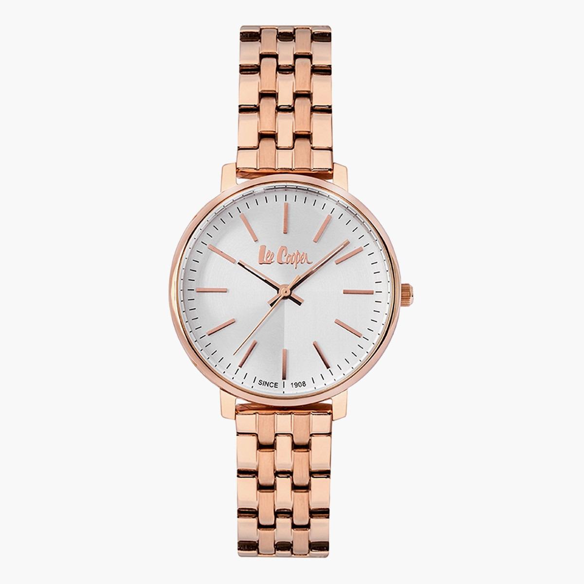 Lee Cooper Women's Rose Gold Analog Metal Strap Watch -LC06907.430-women-watchesandjewellery-watches-image-1