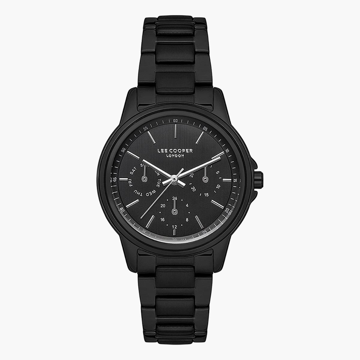 Lee Cooper Women's Black Analog Metal Strap Watch -LC07131.660-women-watchesandjewellery-watches-image-1