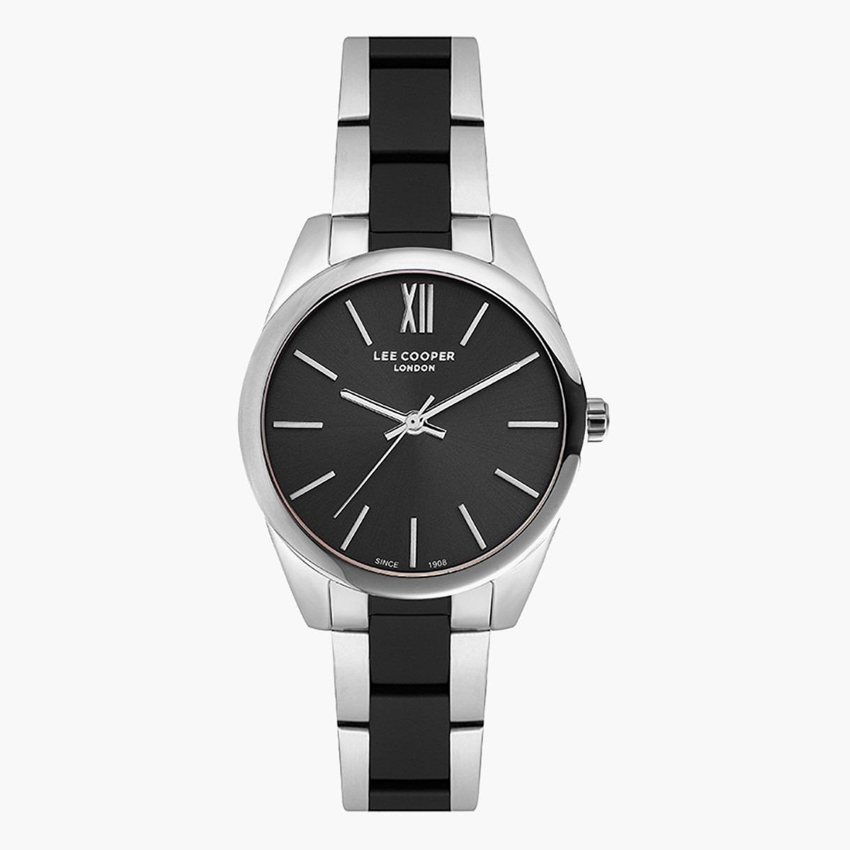 LC07139.350- راقب حزام معدن تناظرية بني للنساء لي كوبر-women-watchesandjewellery-watches-image-1
