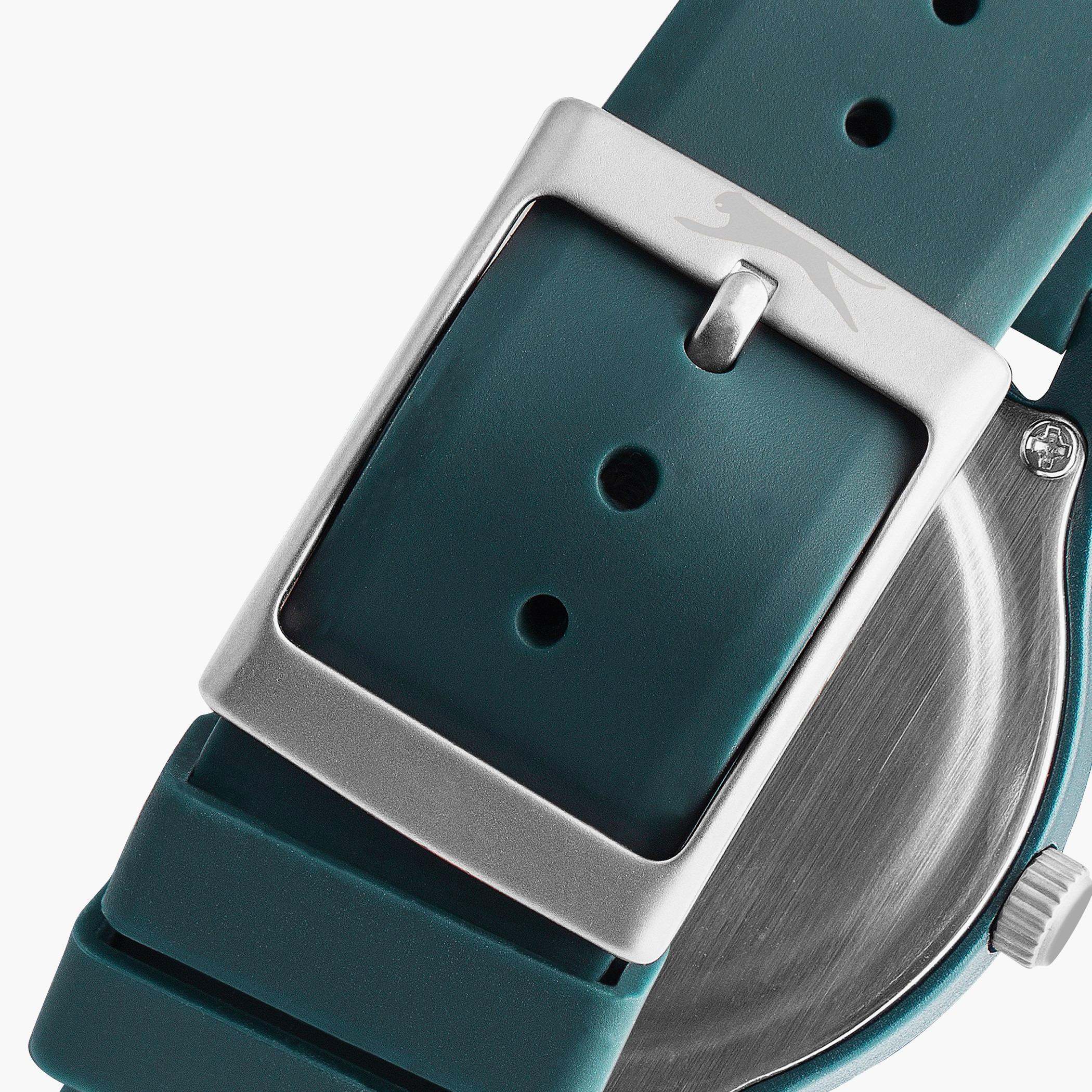 ساعة سلازنجر للجنسين بسوار سيليكون أخضر مع انالوج -SL.9.6369.1.03-men-watchesandjewellery-watches-image-3