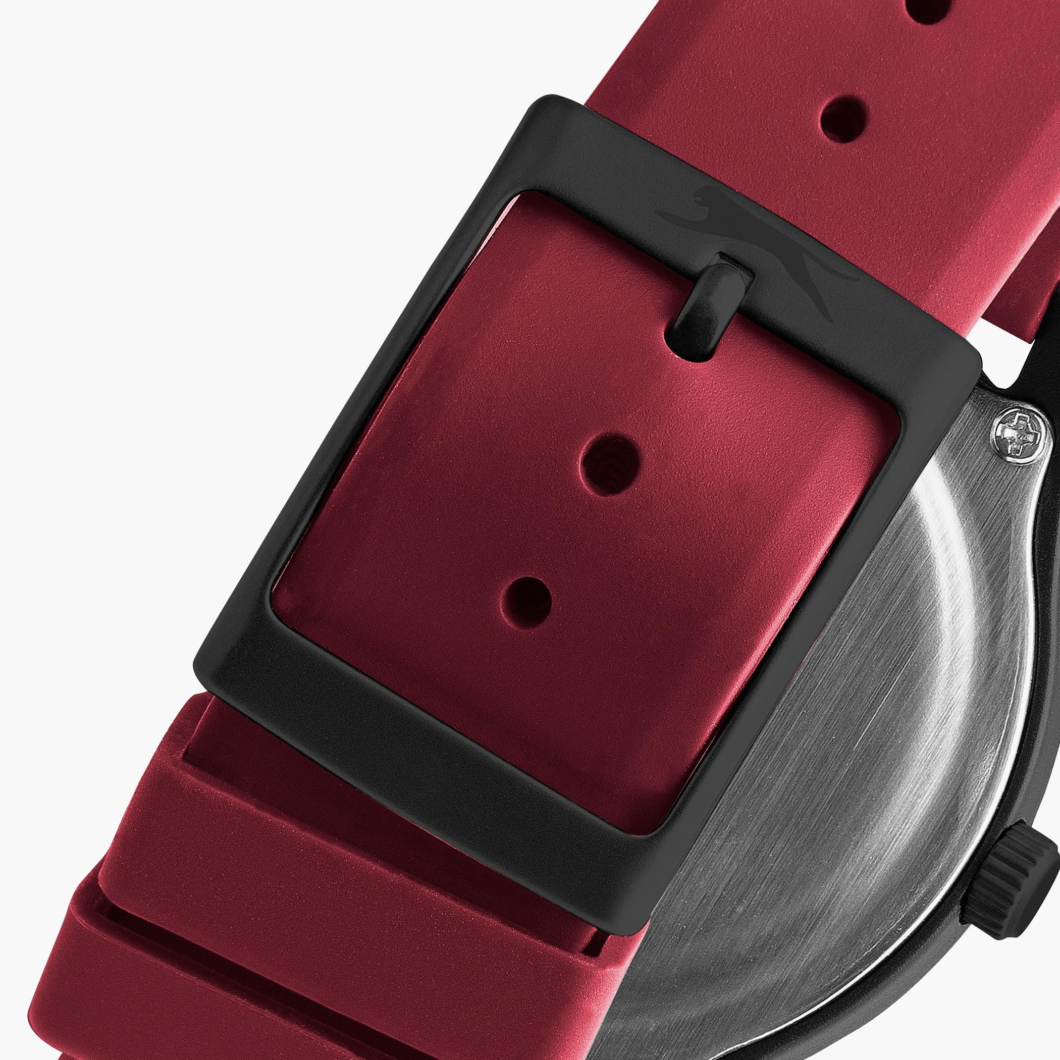 ساعة سلازنجر للجنسين بسوار سيليكون أحمر انالوج -SL.9.6369.1.05-men-watchesandjewellery-watches-image-3