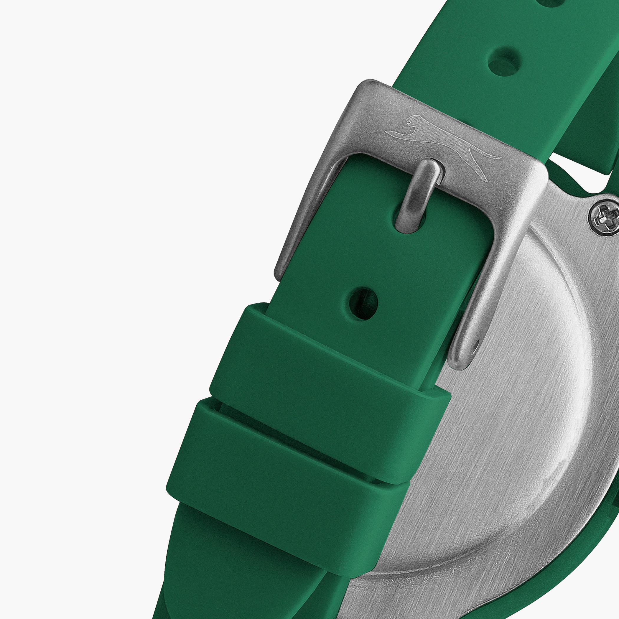 ساعة سلازنجر انالوج بسوار سيليكون أخضر للجنسين -SL.9.6371.3.05-men-watchesandjewellery-watches-image-3