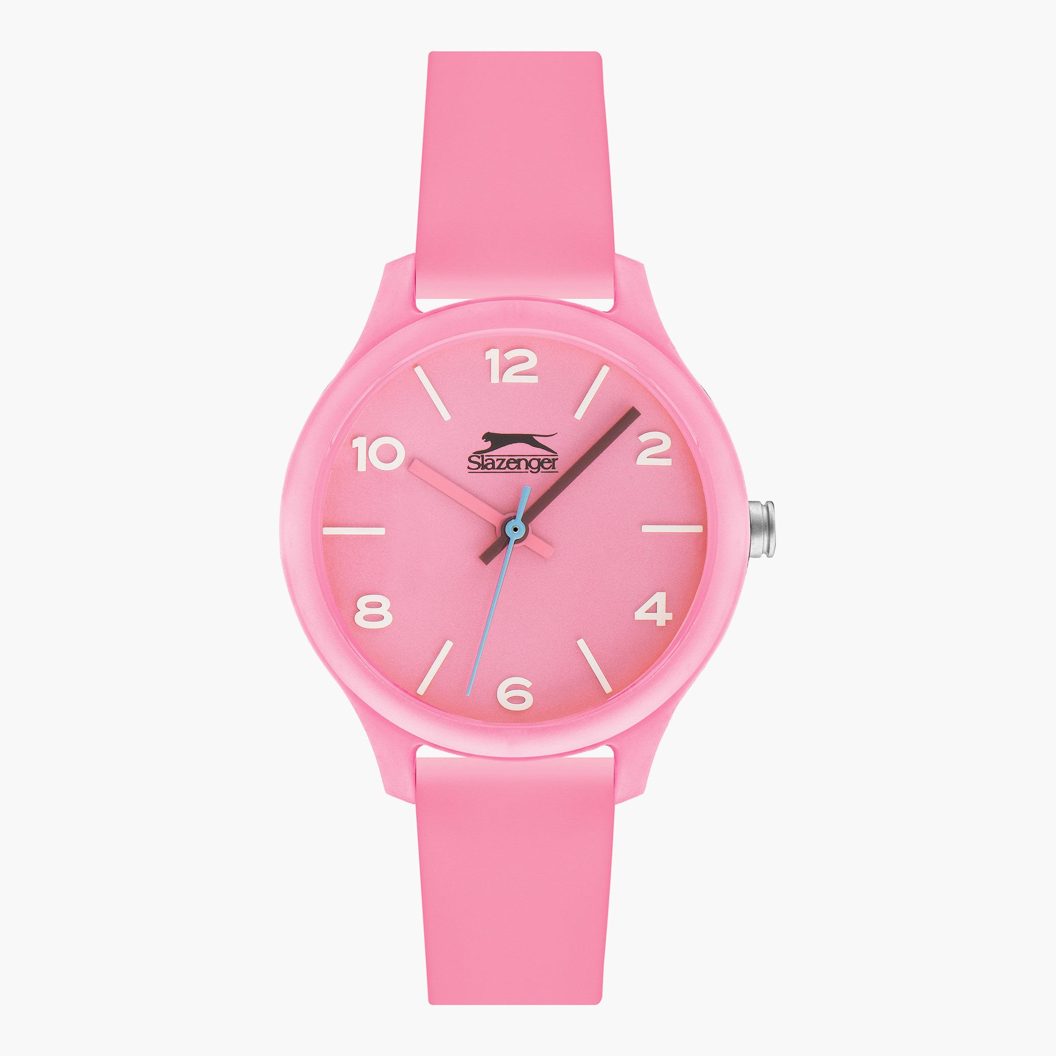 Slazenger Unisex Silicone Pink Strap Analog Watch -SL.9.6371.3.06-men-watchesandjewellery-watches-image-1
