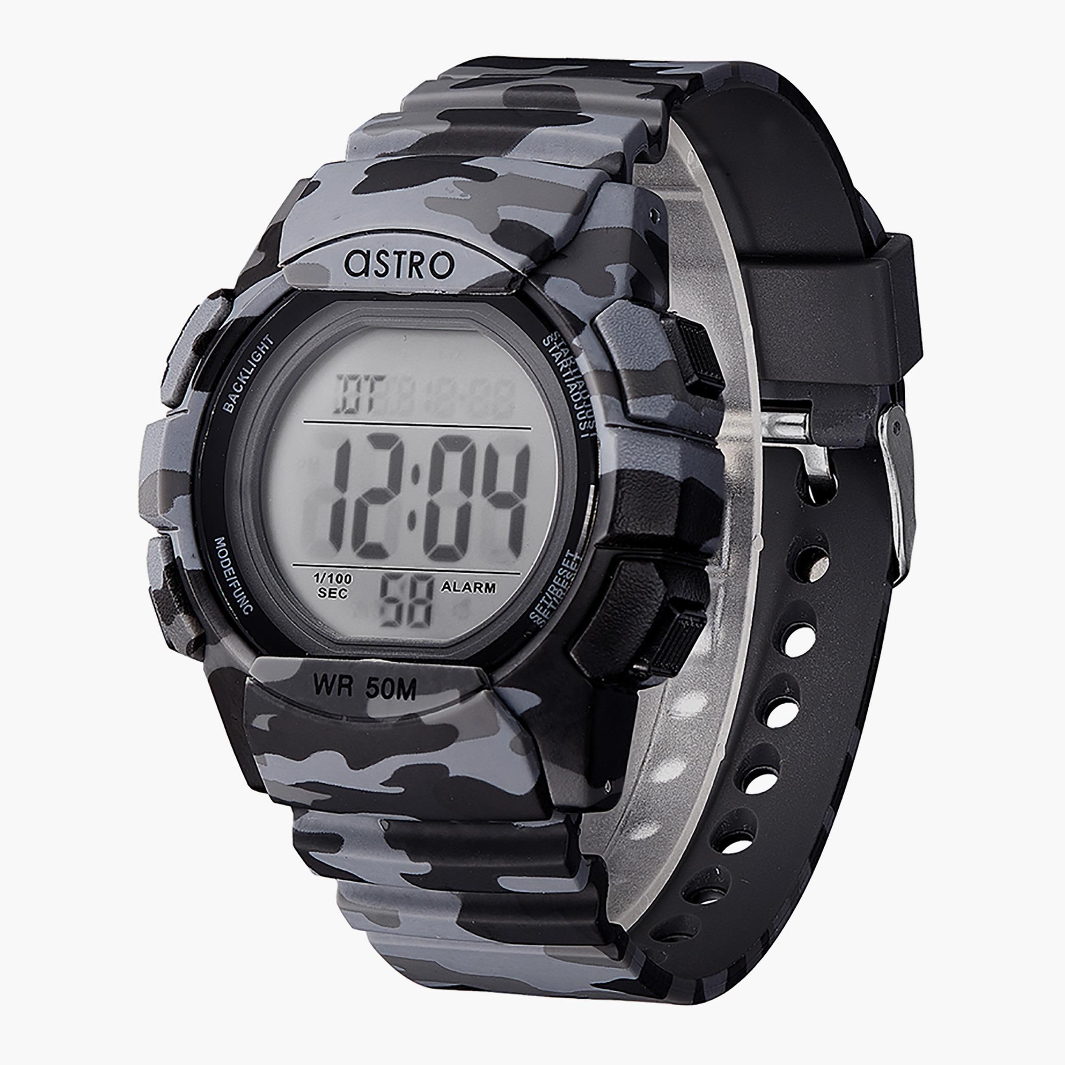 Astro Men Grey Digital Polyurethane Strap Watch -A21911-PPXB-men-watchesandjewellery-watches-image-2