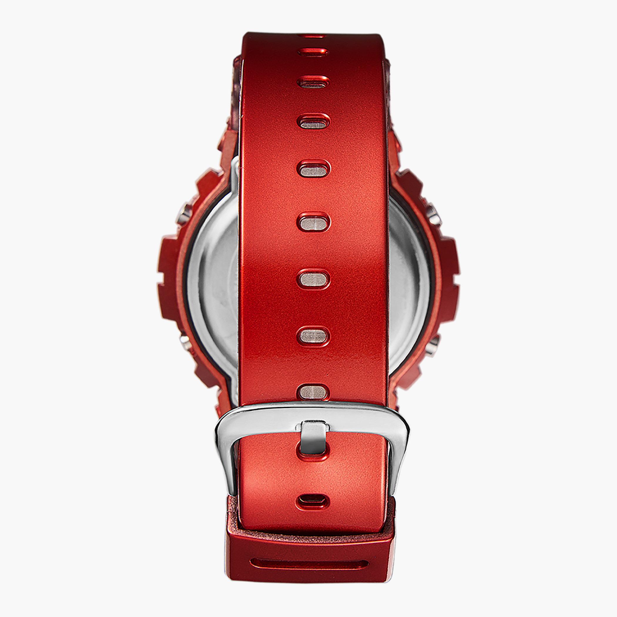 A21910-PPRB- راقب حزام البولي يوريثين رقميّة أحمر للرجال أسترو-men-watchesandjewellery-watches-image-3