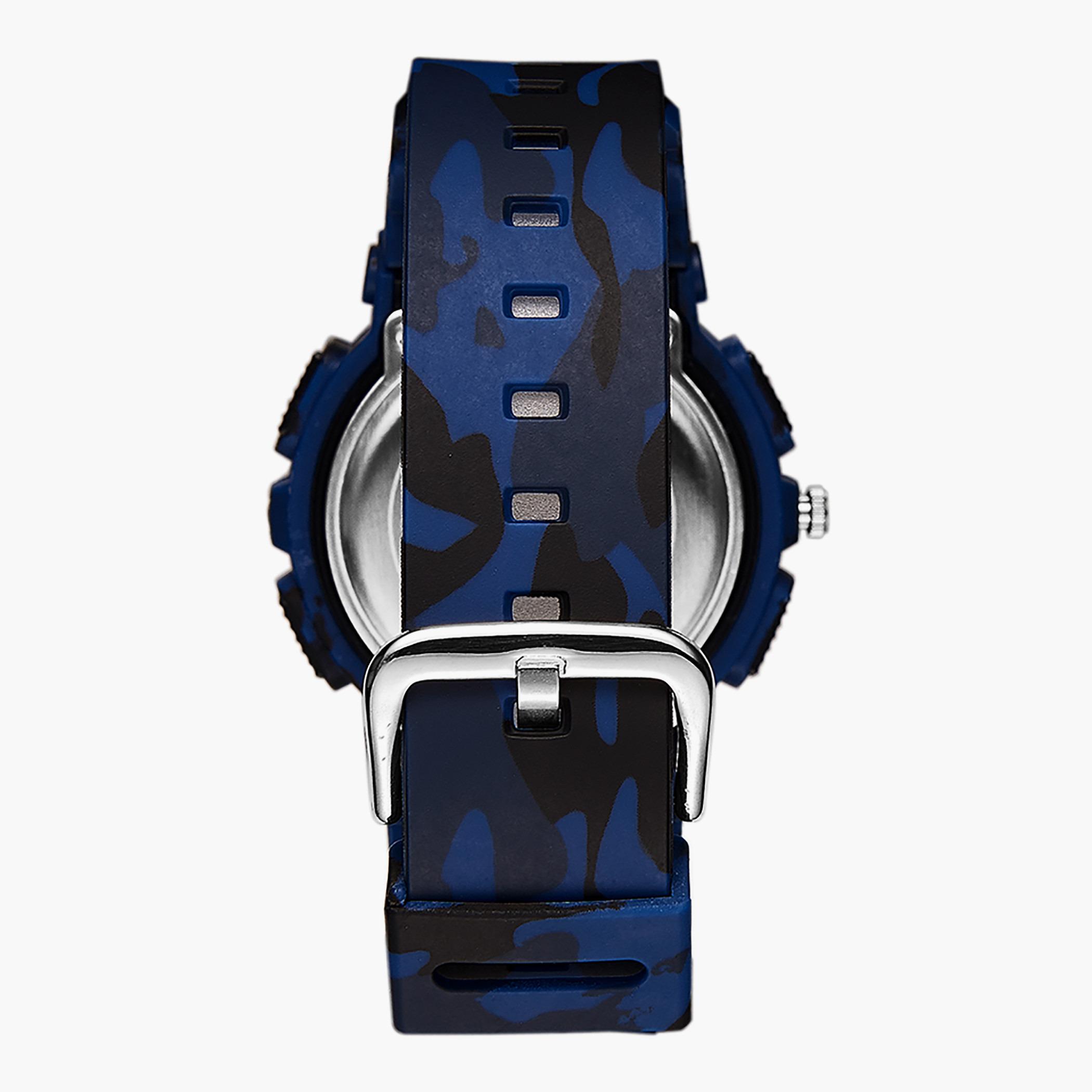 A21805-PPLB- راقب حزام البولي يوريثين تناظرية/ رقمية أزرق للرجال أسترو-men-watchesandjewellery-watches-image-3